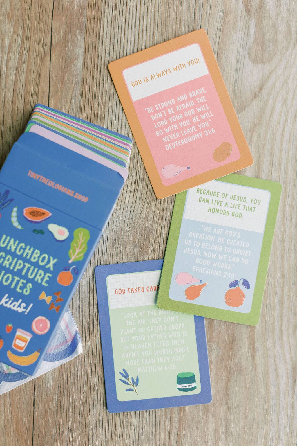 Lunchbox Truth Scripture Notecards for Kids