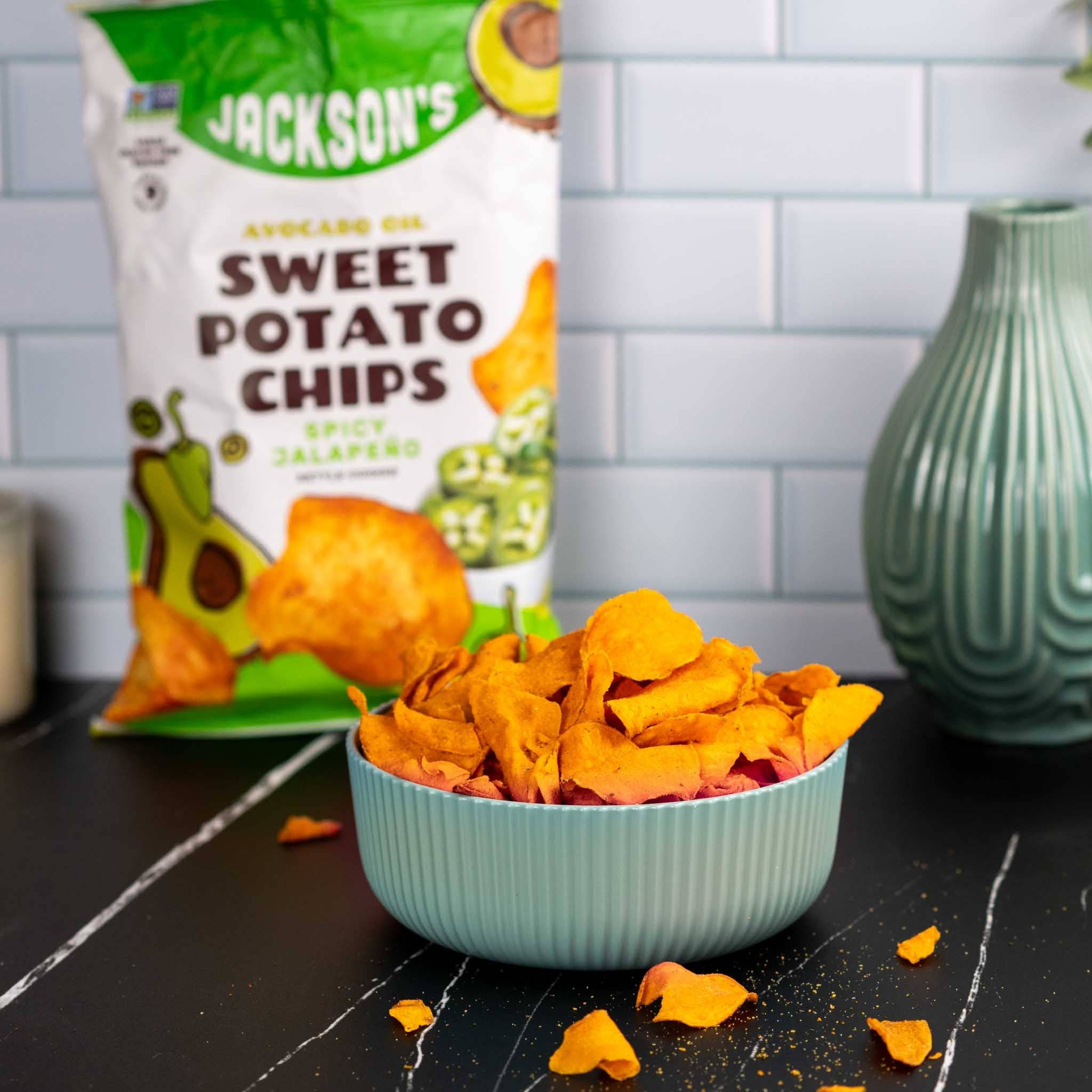 Variety Pack Sweet Potato Chips in Avocado Oil 5oz (Pack of 8)