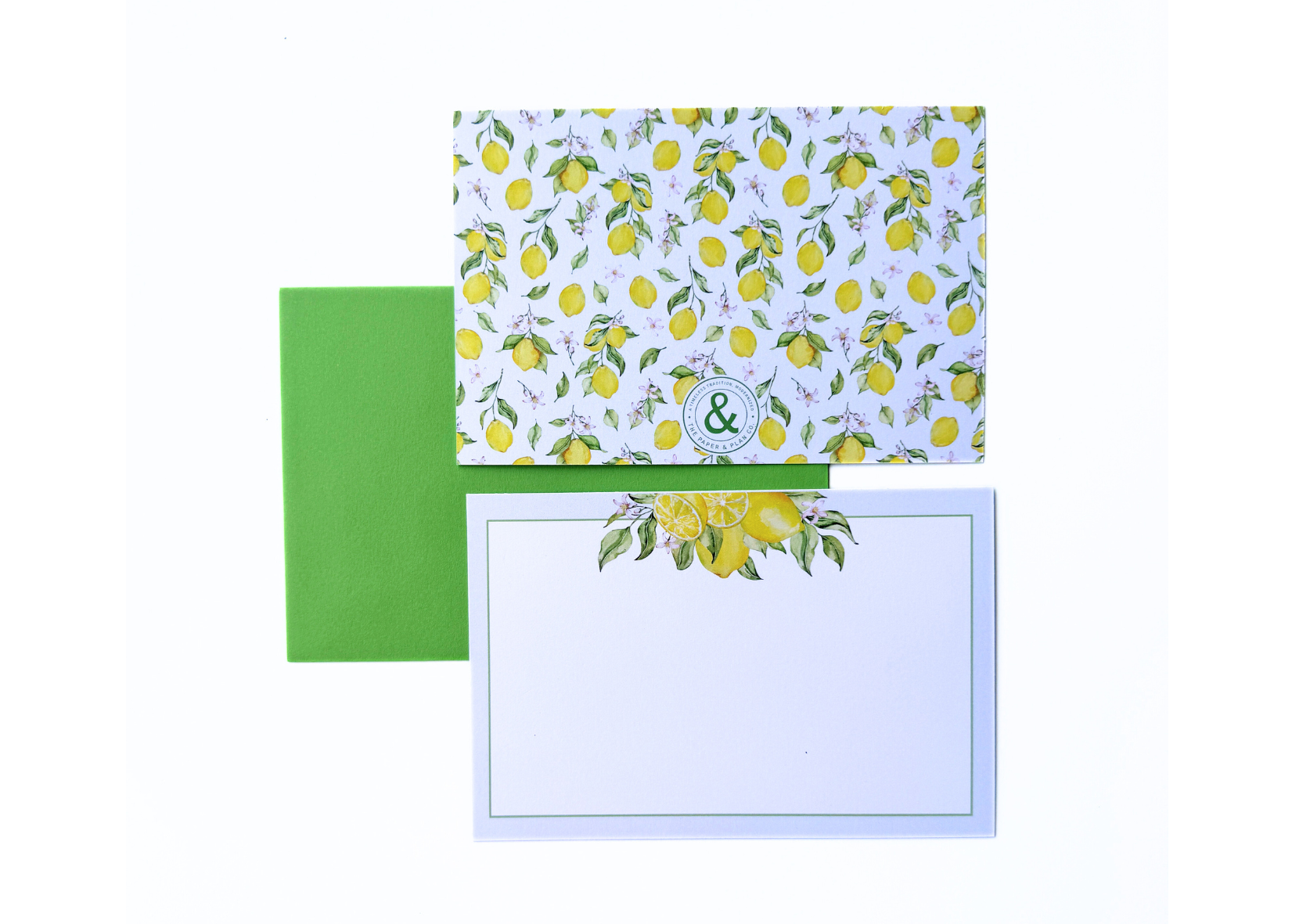 Lemon Notecard Set