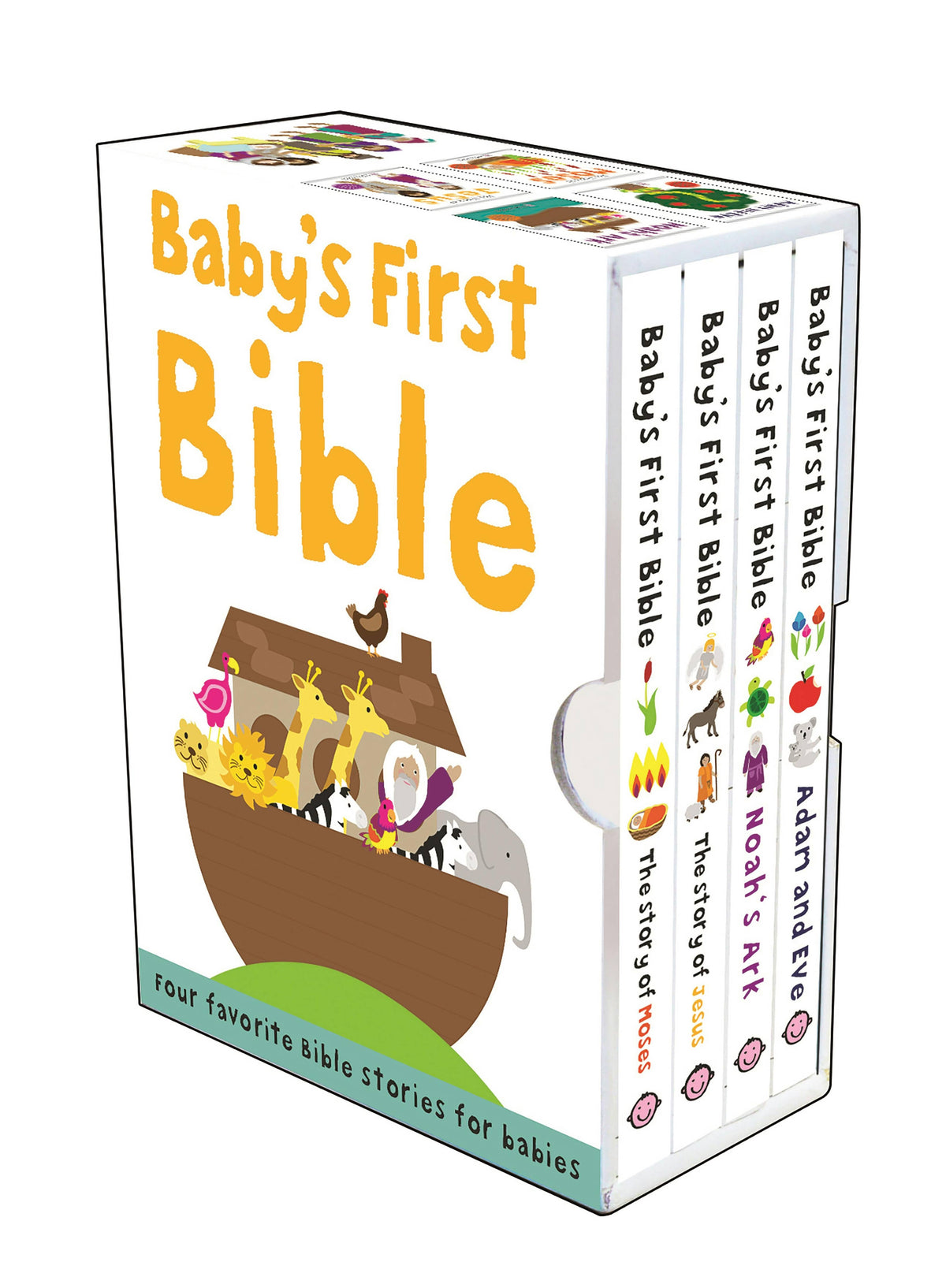 Baby's First Bible Slipcase: Moses, Jesus, Noah, Adam & Eve