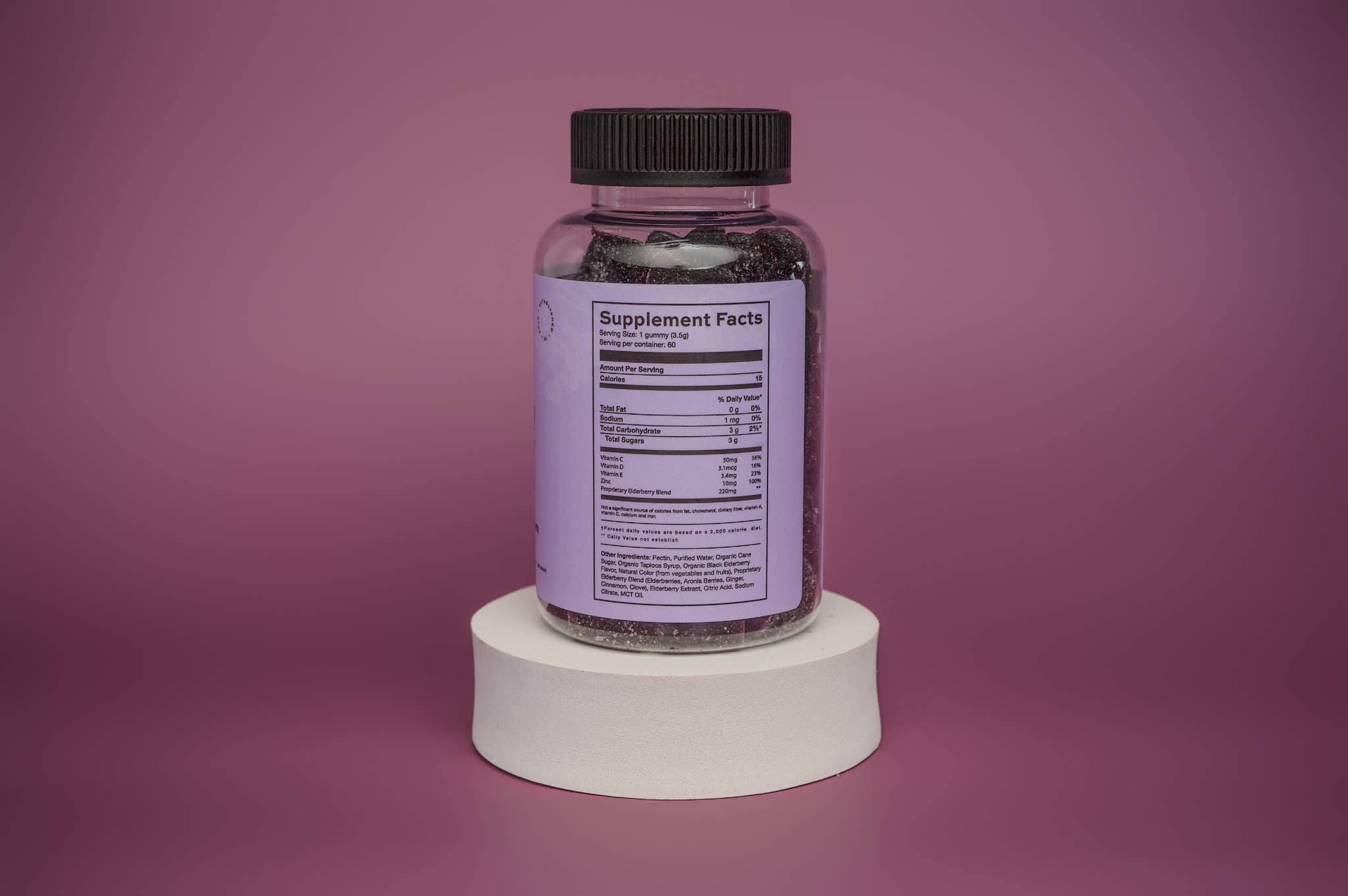 Elderberry Immunity Gummies Made With Real Elderberry Syrup