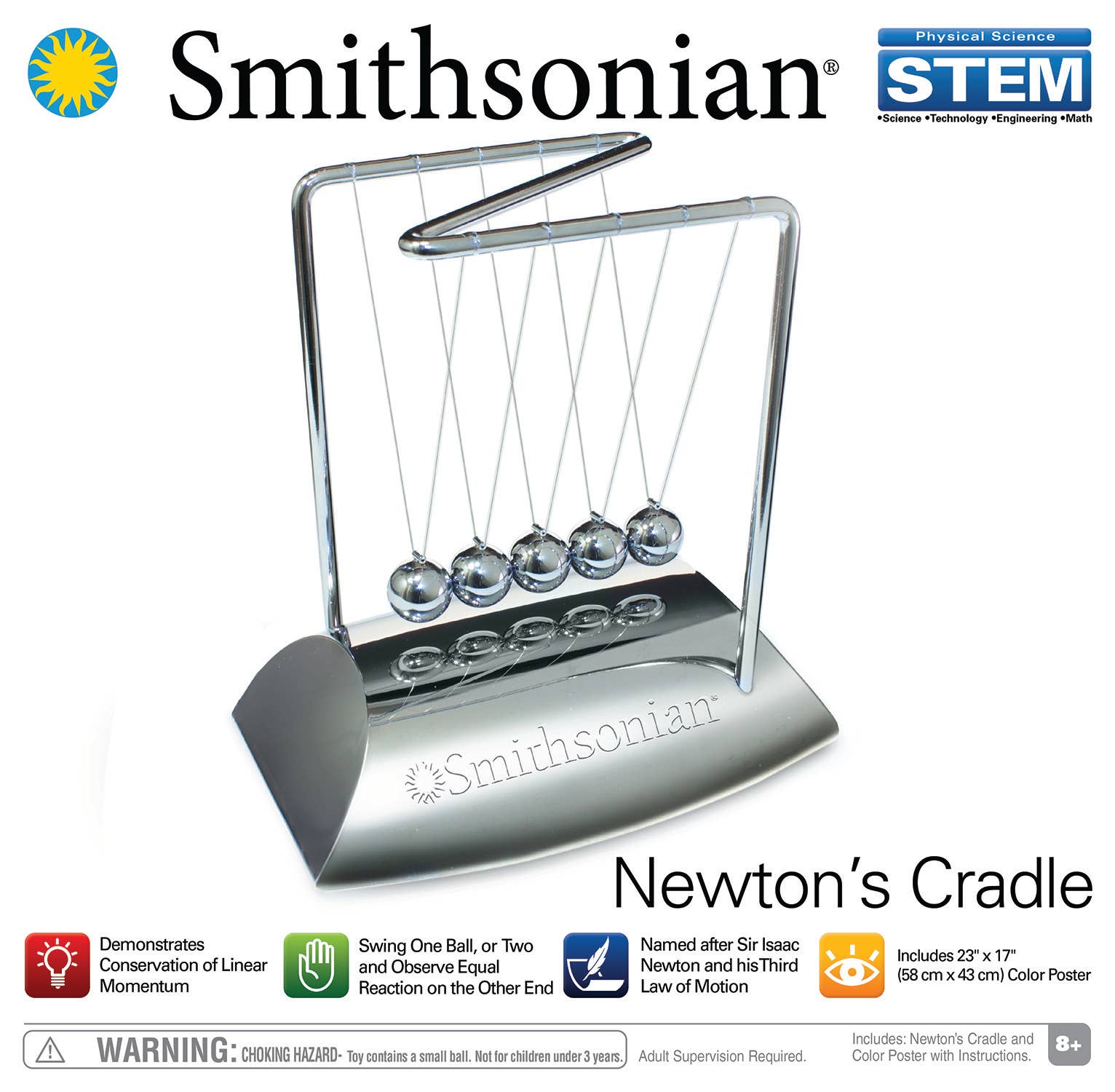Smithsonian Newton's Cradle
