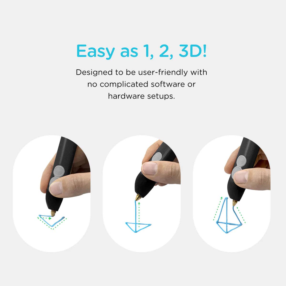 3Doodler Flow 3D Printing Pen for Teens, Adults & Creators!