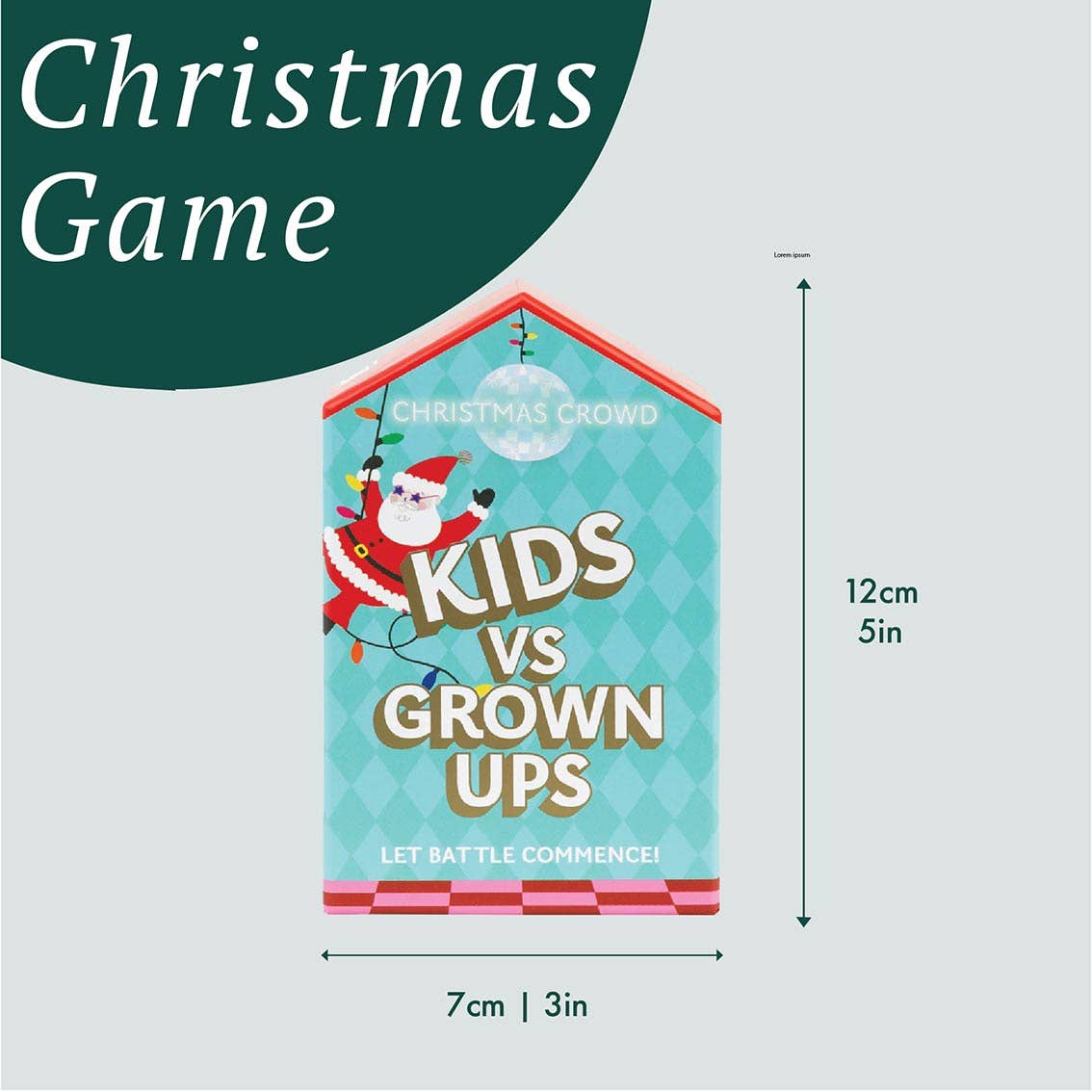 Santa! Kids vs Grown Ups Family Game