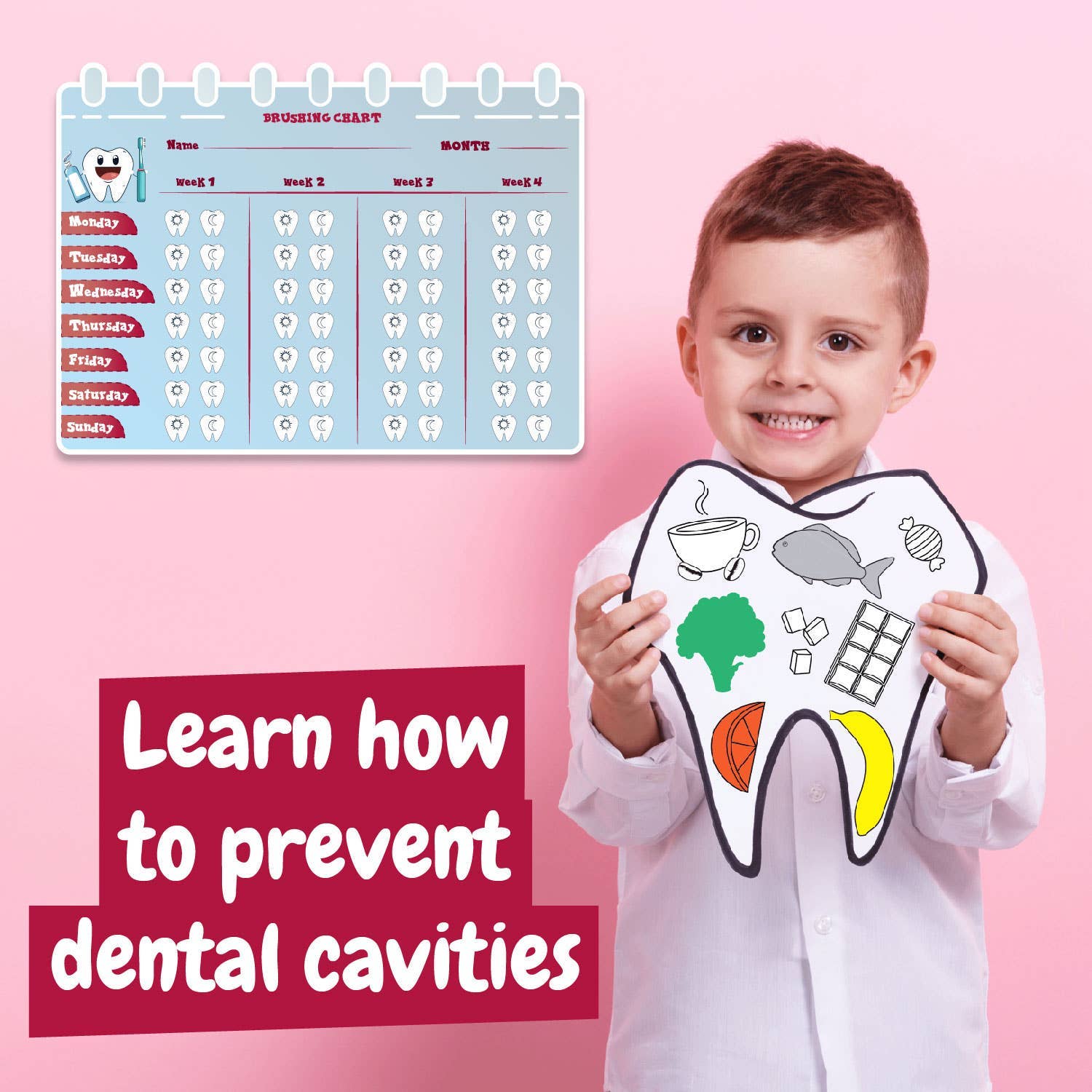 First Dentist Kit for Kids - Toy for Kids (7 languages)