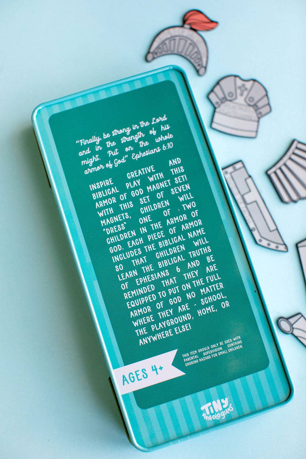 Armor of God Dress-Me Magnetic Tin