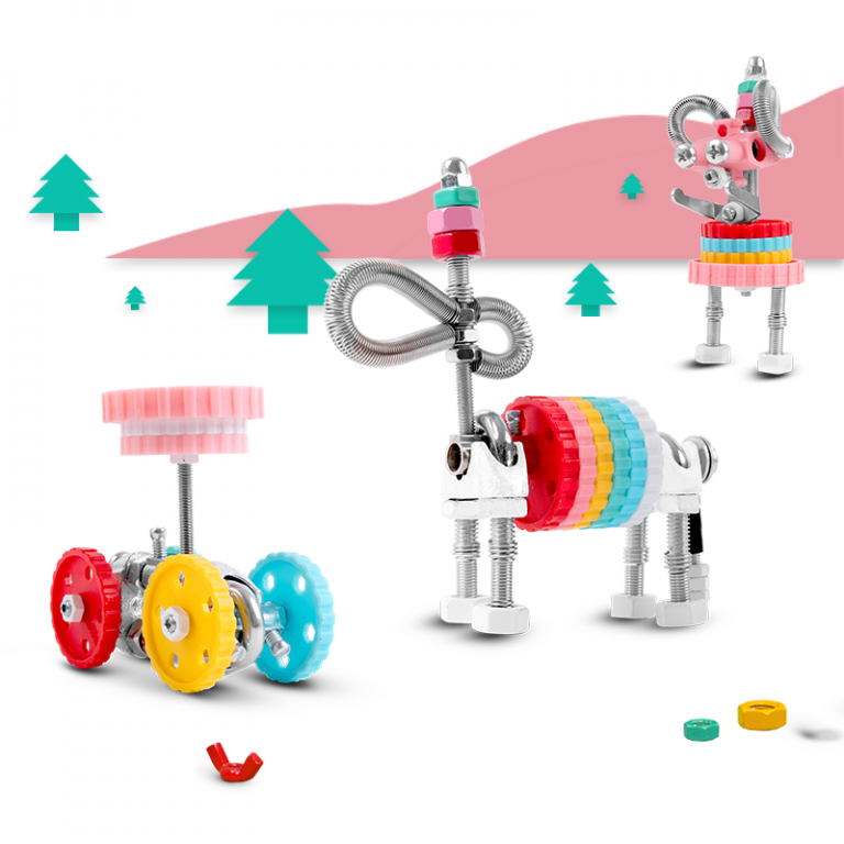 UnicornBit - Animal Kit: Build Your Own Unicorn, EcoFriendly