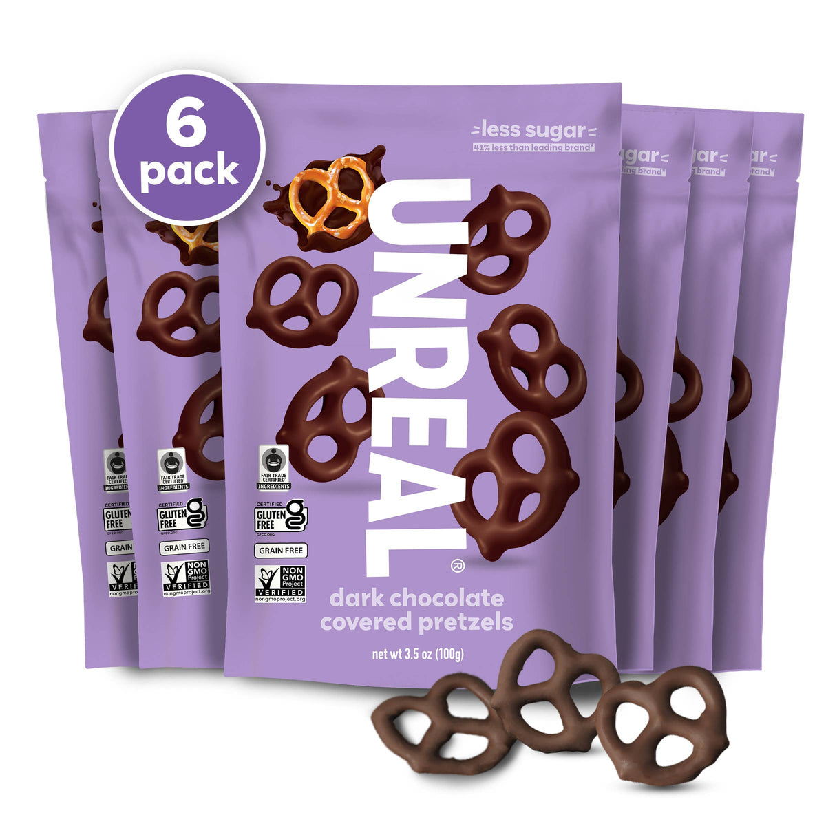 Dark Chocolate Covered Pretzel