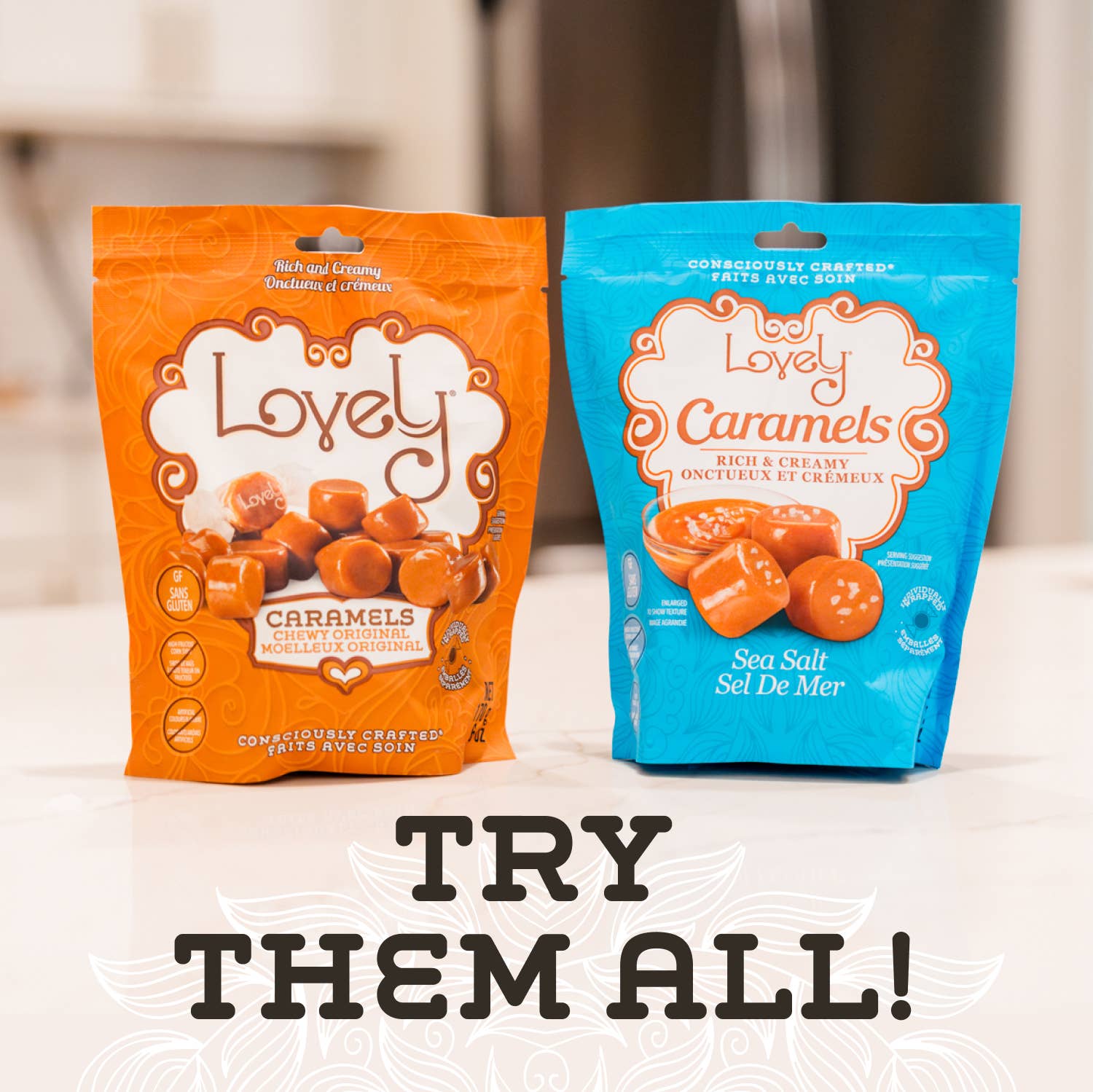 Original Caramels  Candy - Gluten Free, Non-GMO