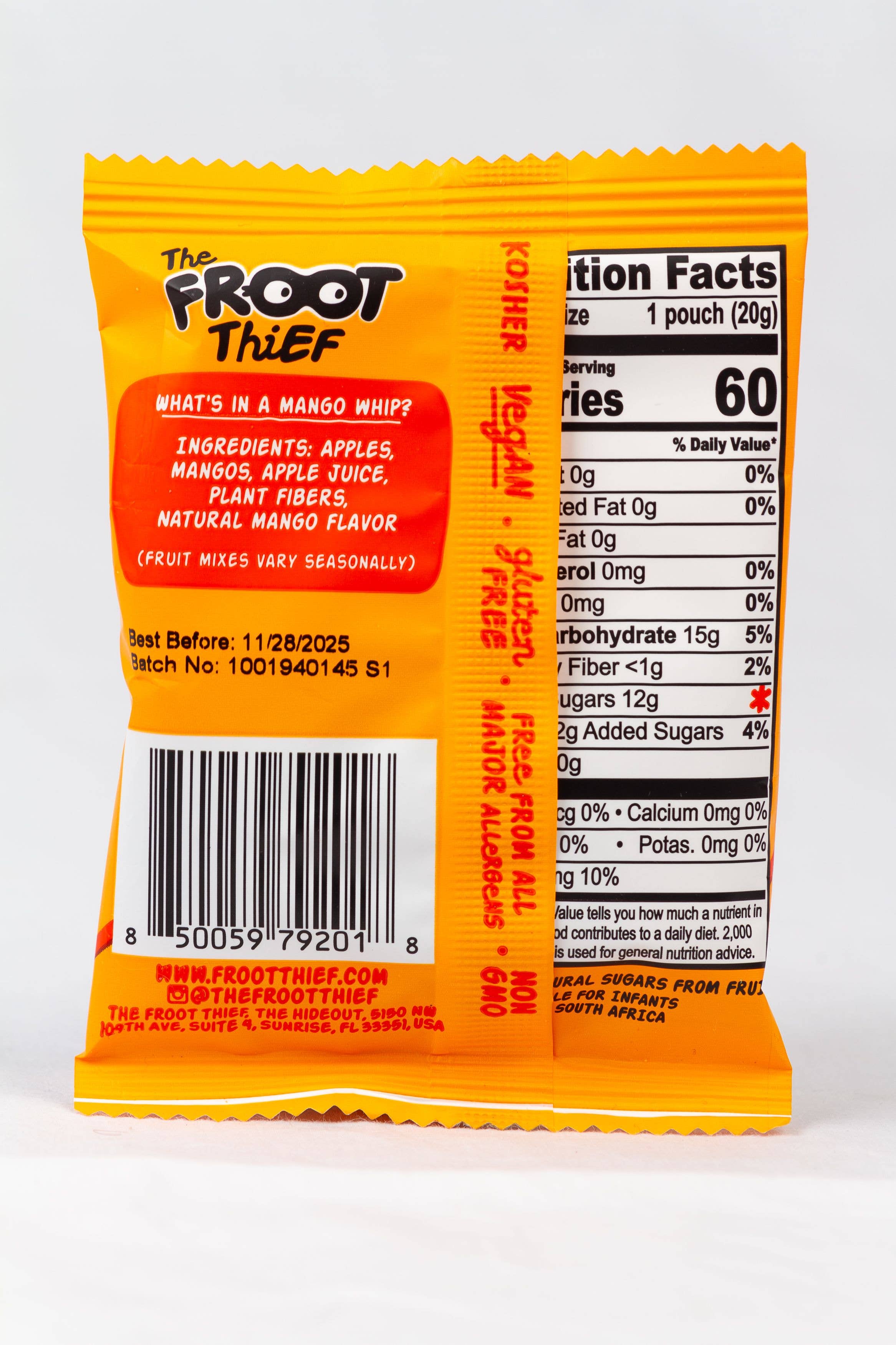 Froot Thief Mango Real Fruit Whips