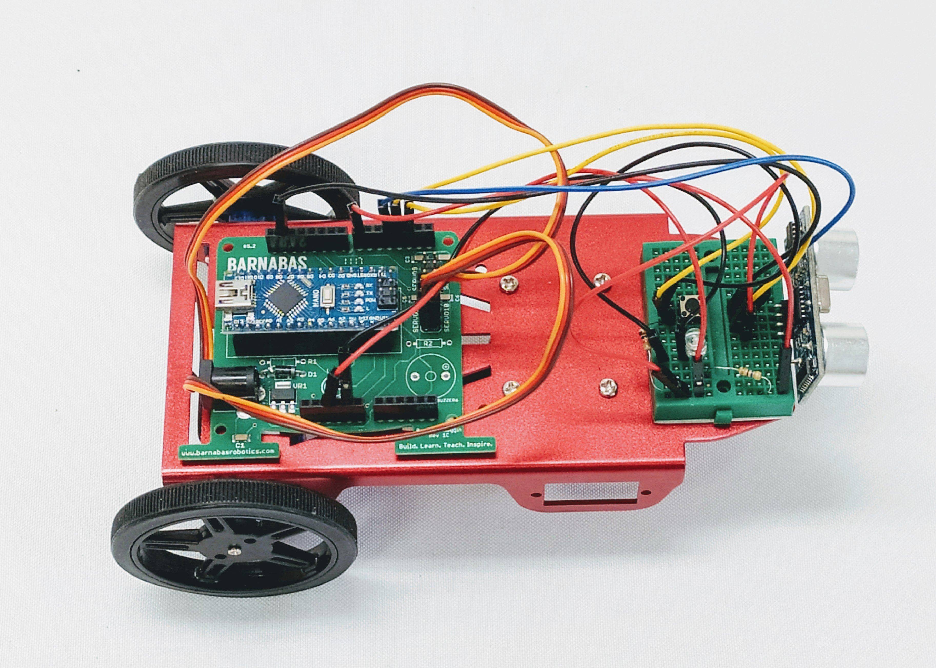 Barnabas Racer: Arduino-Compatible 2WD Servo Motor Car Kit