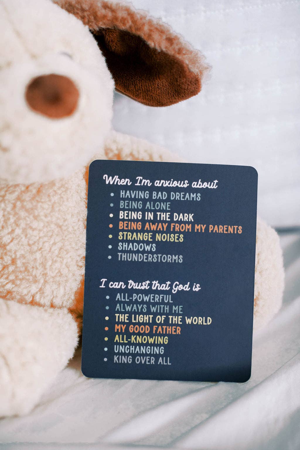 Bedtime Prayers for Anxious Hearts