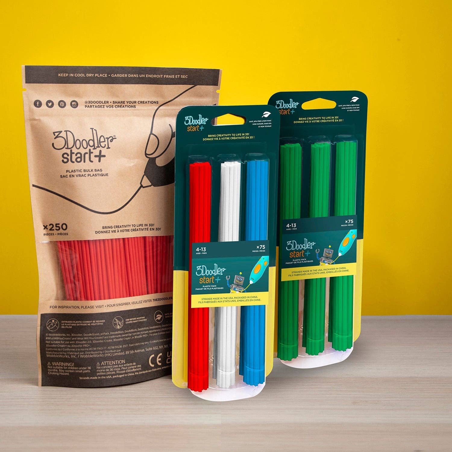3Doodler Start + 3D Printing Filament Refill