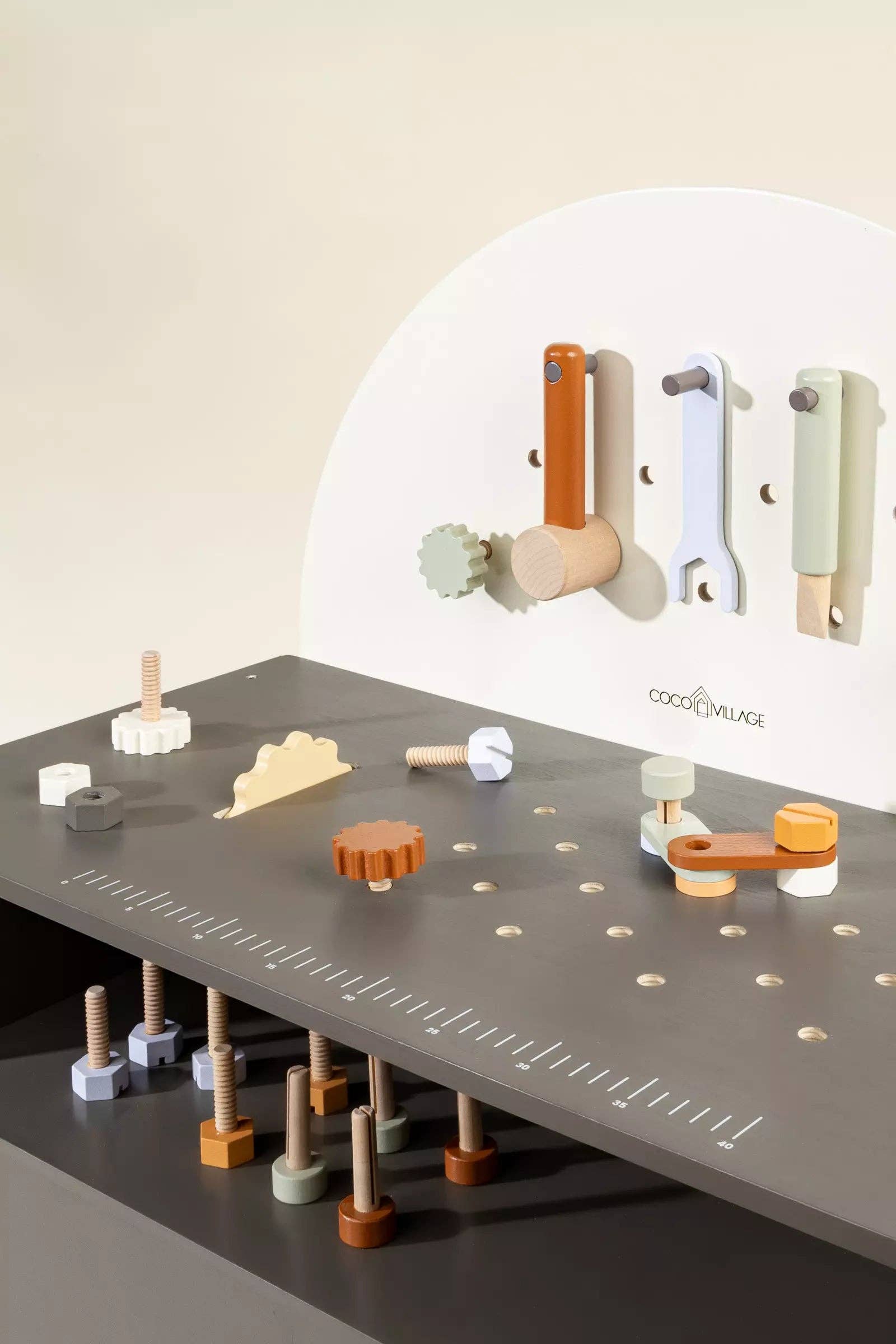 Wooden Workbench Playset