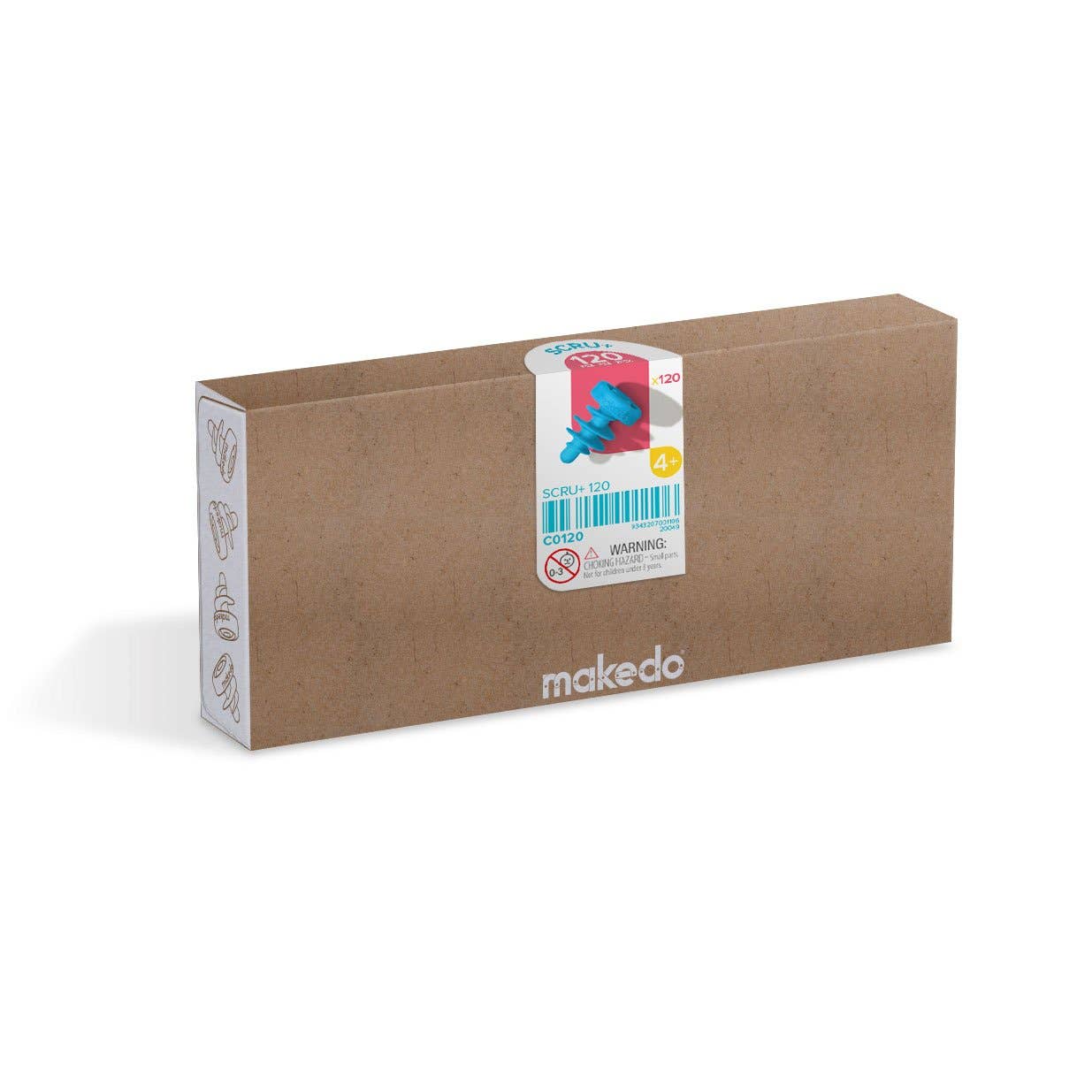 Scru+ 120 | Makedo Scru+ Expansion Pack