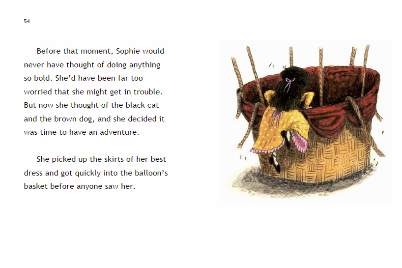 Sophie Takes to the Sky