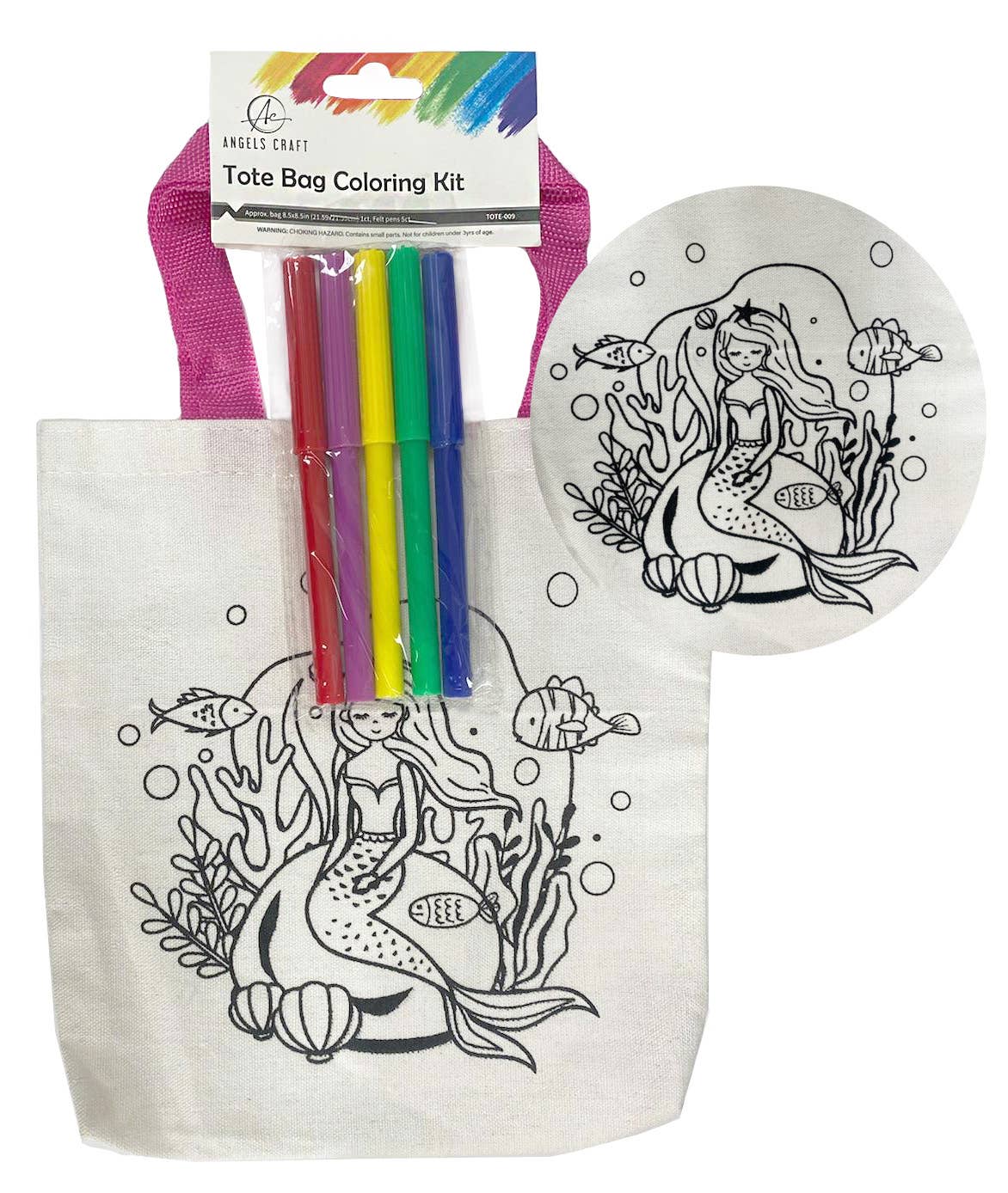 Color Your Own Tote! – 5 Fun Designs to Choose From