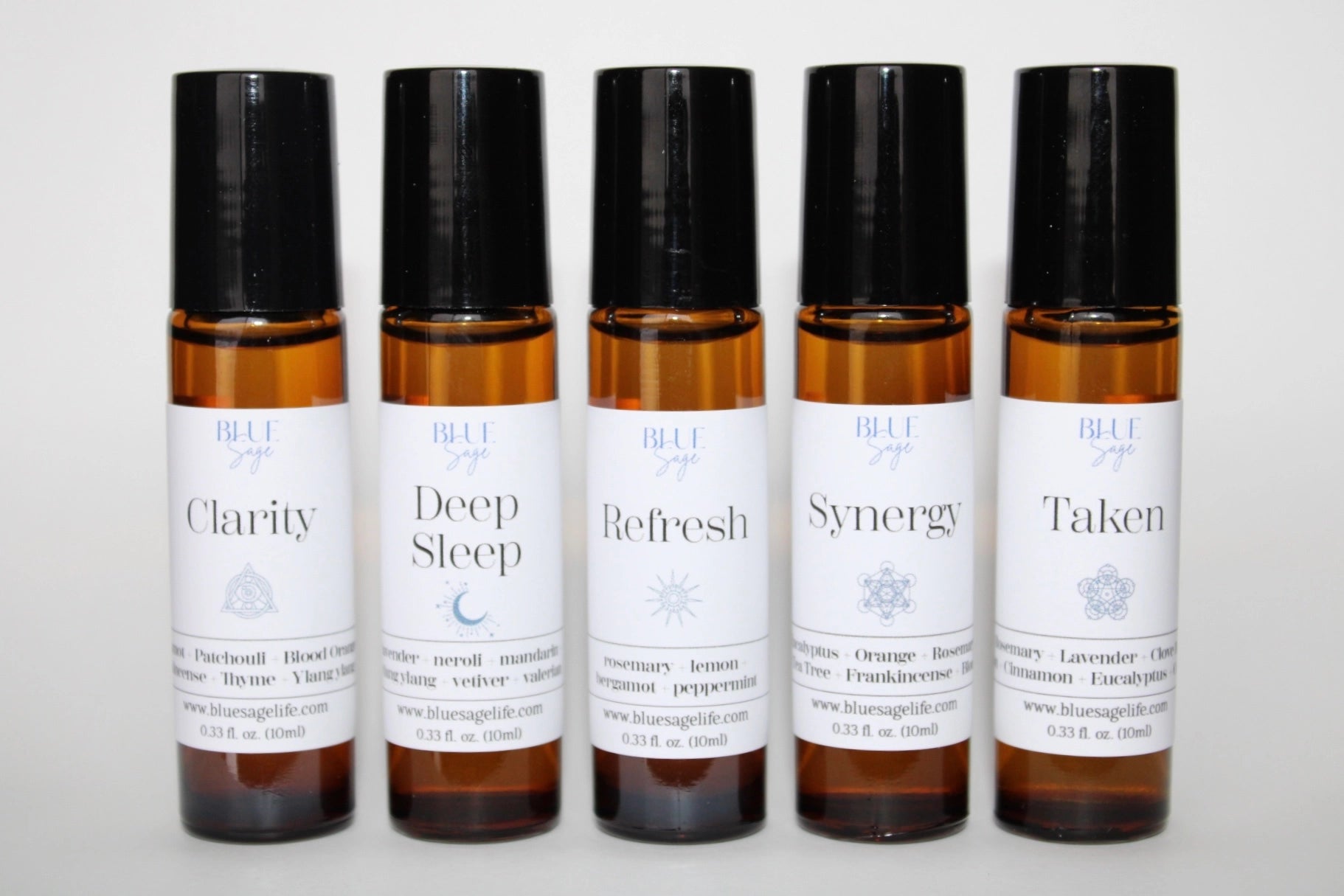 Blue Sage Essential Oil Rollers