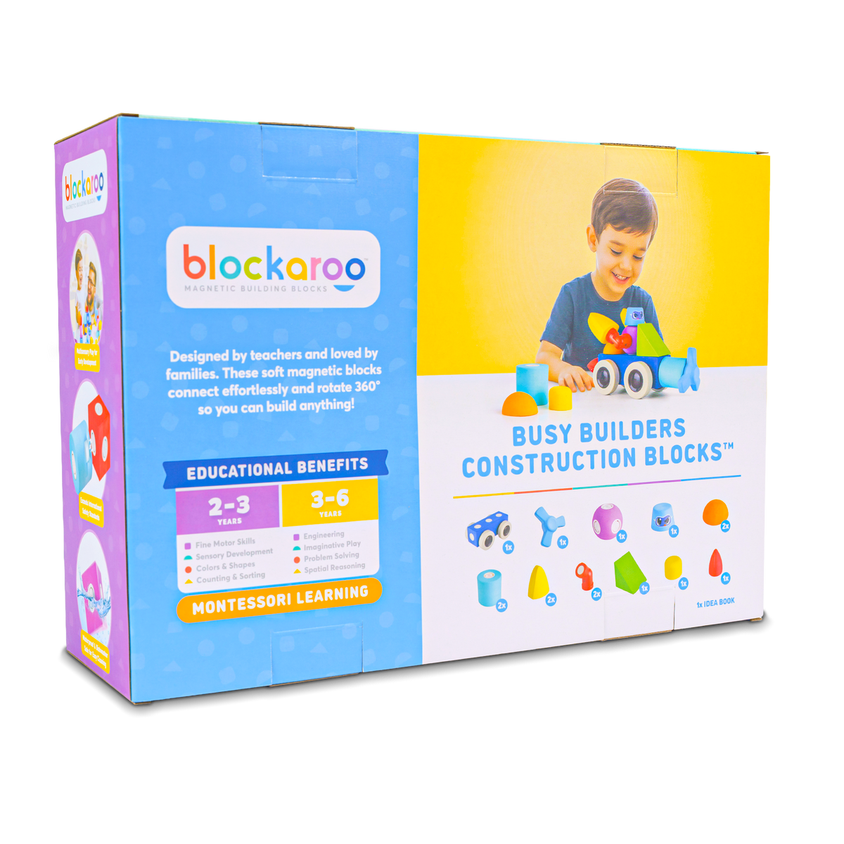 Blockaroo Rocket Car Set,