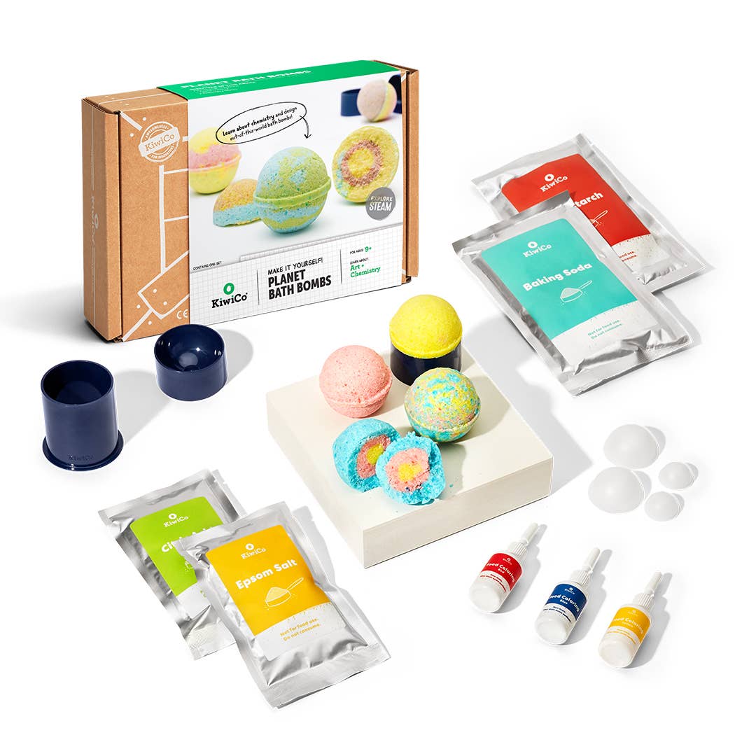 Planet Bath-Bombs Science Kit for Kids
