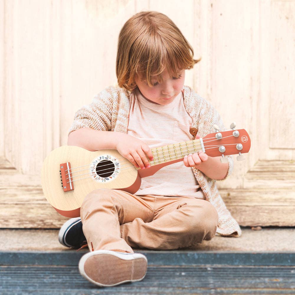Multicolor Wooden Toy Ukulele