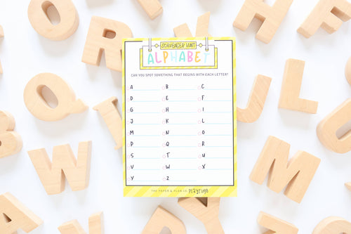 Alphabet Scavenger Hunt Playtime Pad®