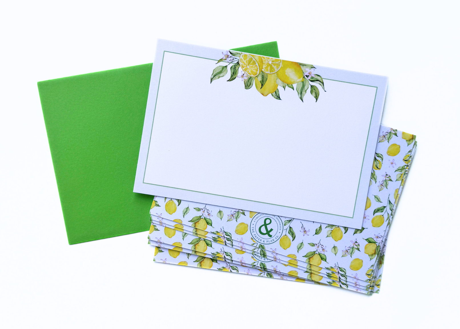 Lemon Notecard Set