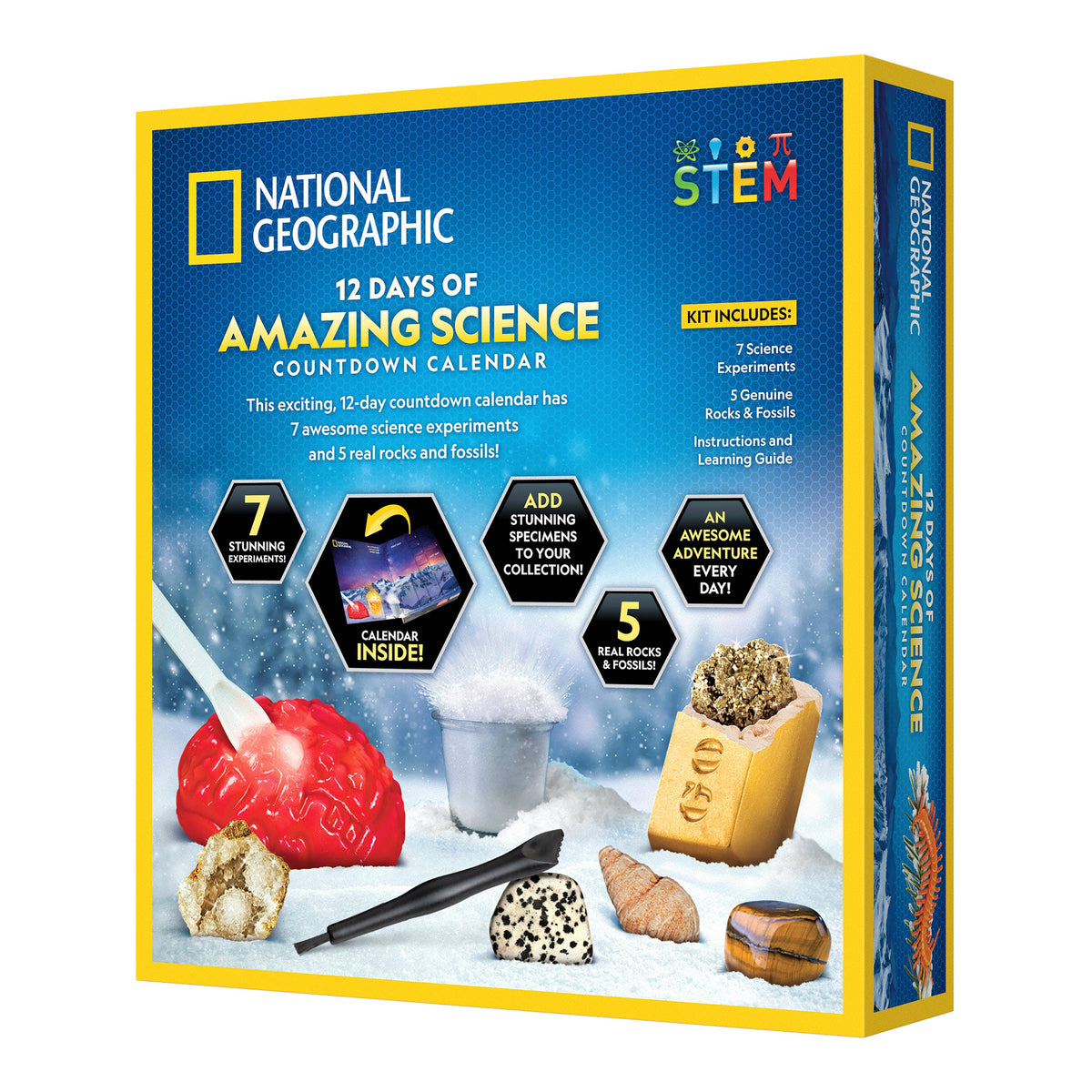 National Geographic 12 Days of Science Calendar, Ages 8+