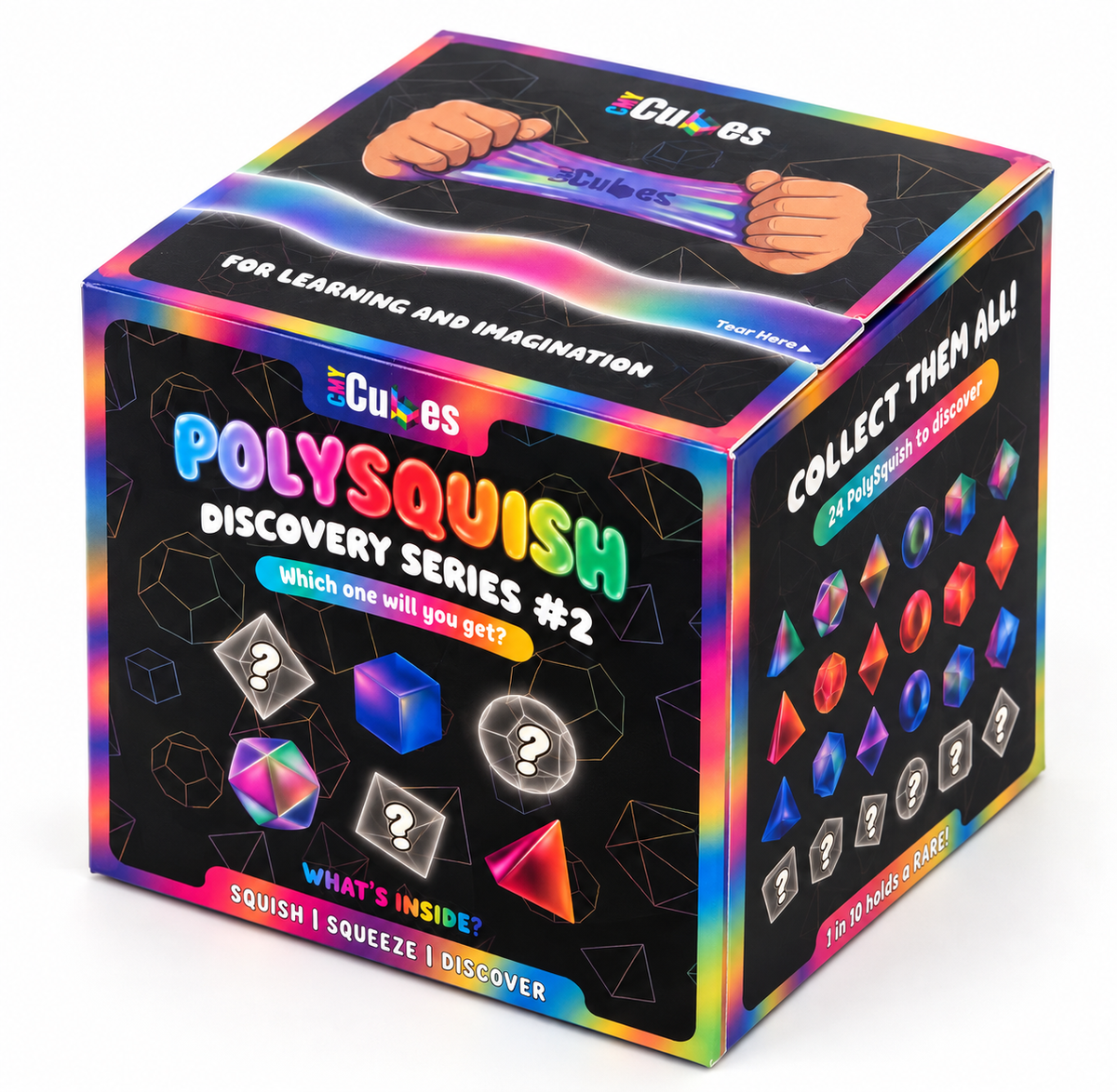 The PolySquish Discovery Series #2 | Slow Rise Sugar Squishy