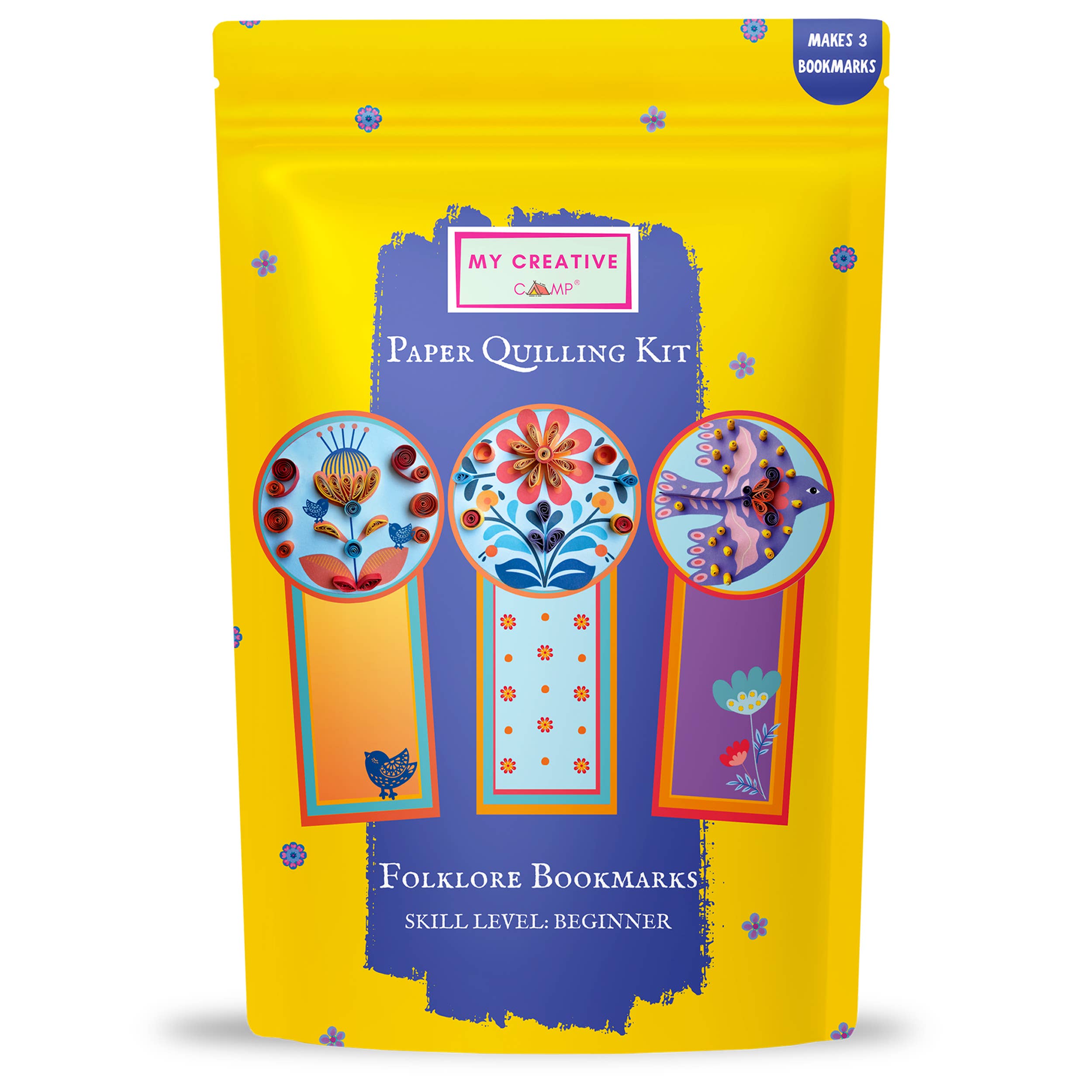Bookmark Quilling Paper Craft Kit