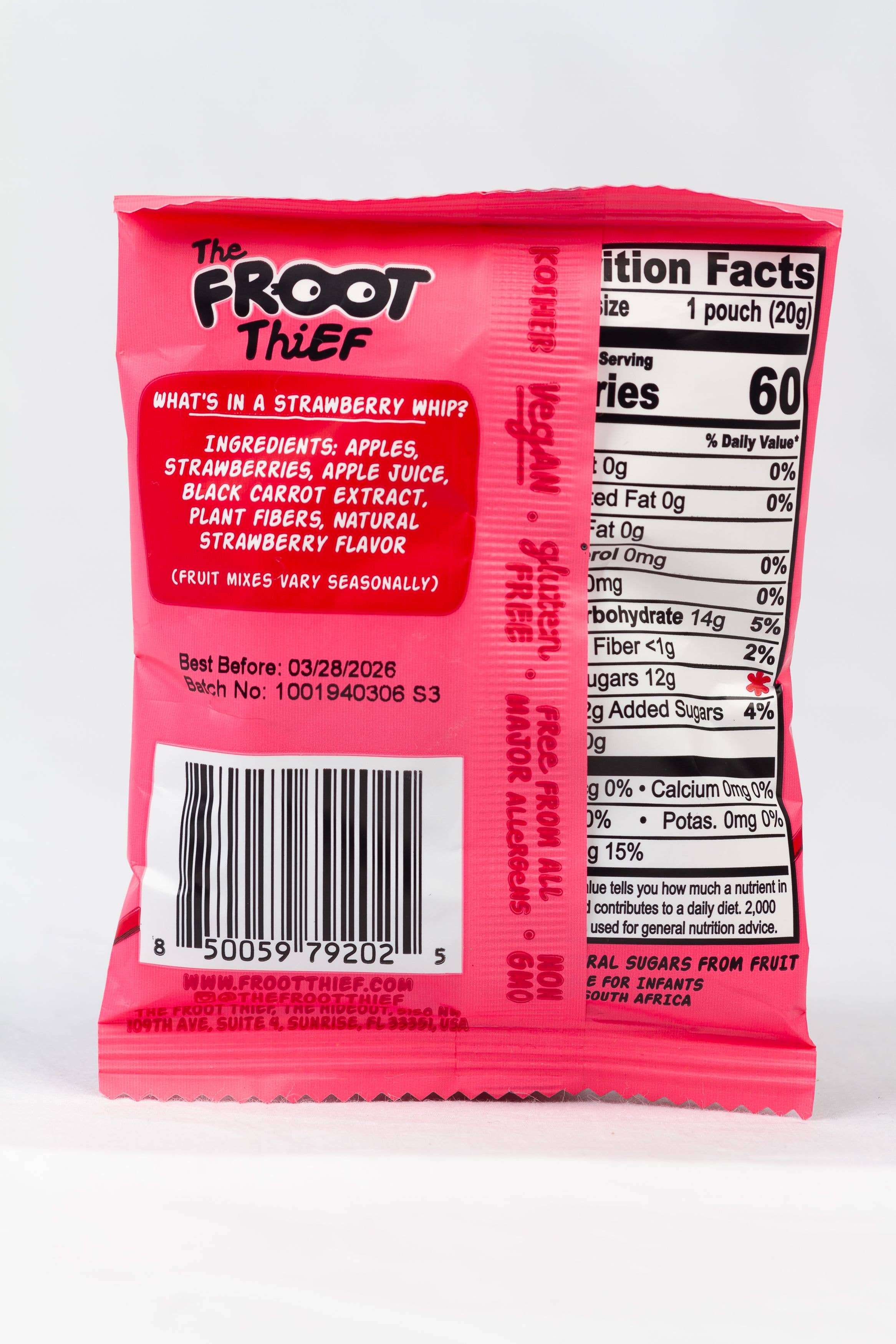 Froot Thief Strawberry Real Fruit Whips