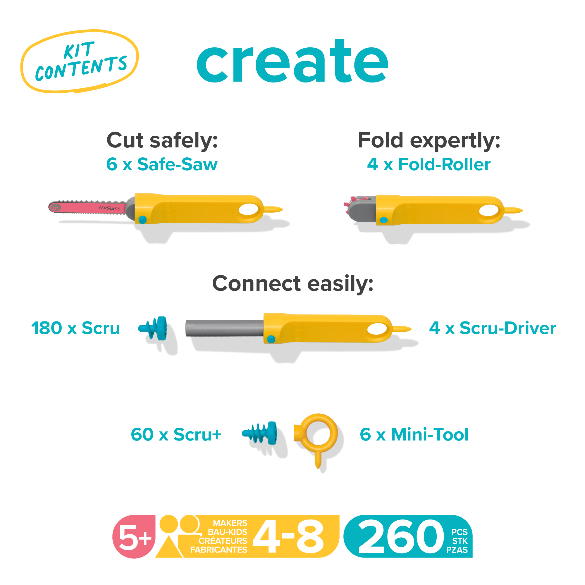 Create Kit | Makedo Cardboard Construction