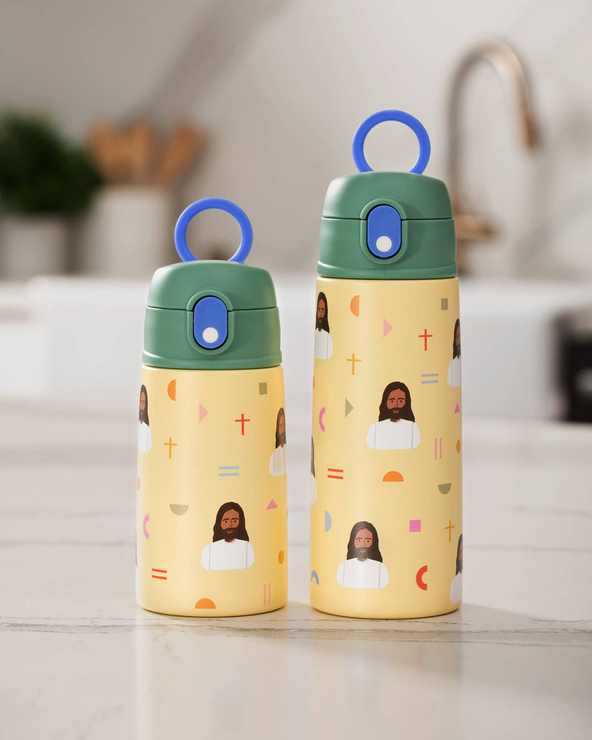 Jesus Water Bottle – 18.6oz Stainless Steel