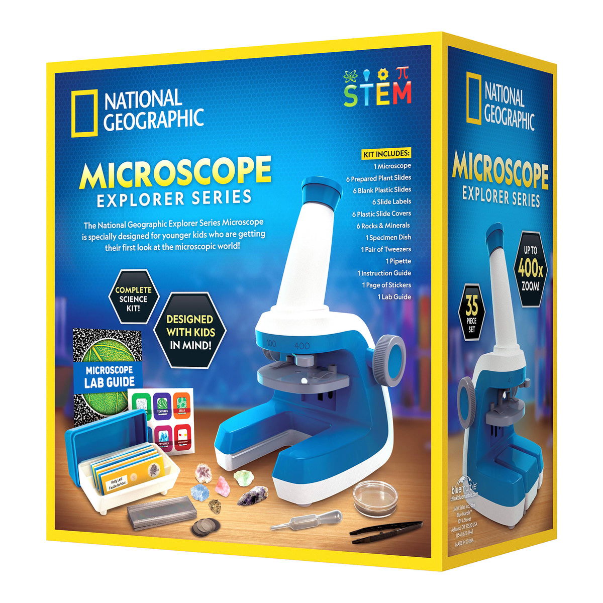 National Geographic Starter Microscope Kit, Ages 6+