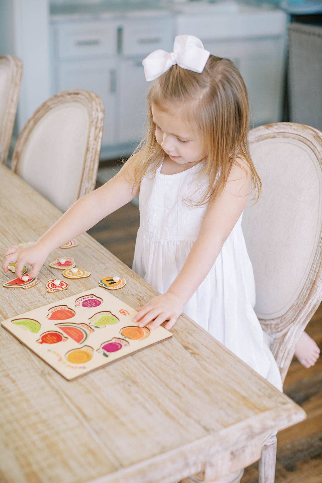 Fruit of the Spirit Wood Puzzle with Scripture