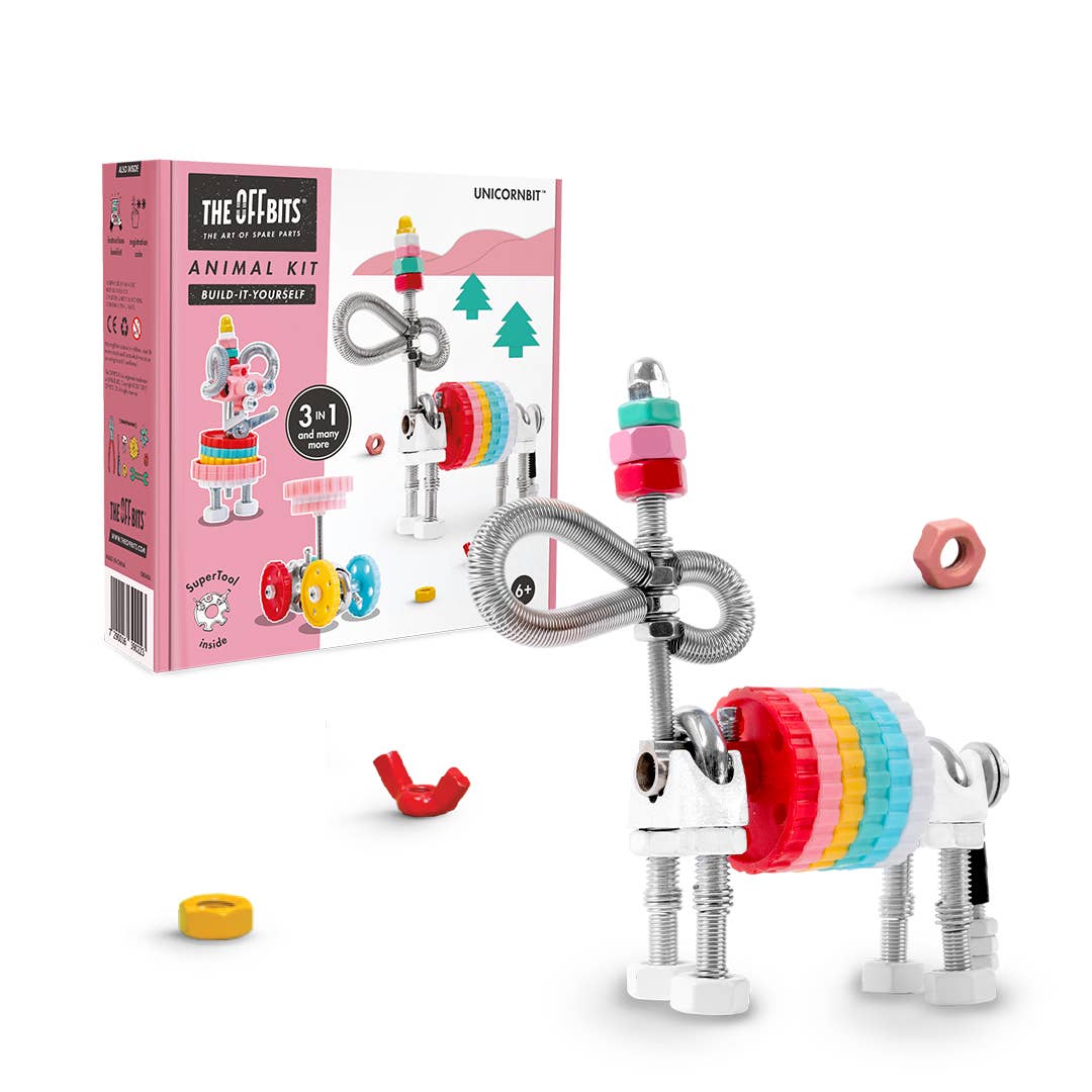 UnicornBit - Animal Kit: Build Your Own Unicorn, EcoFriendly