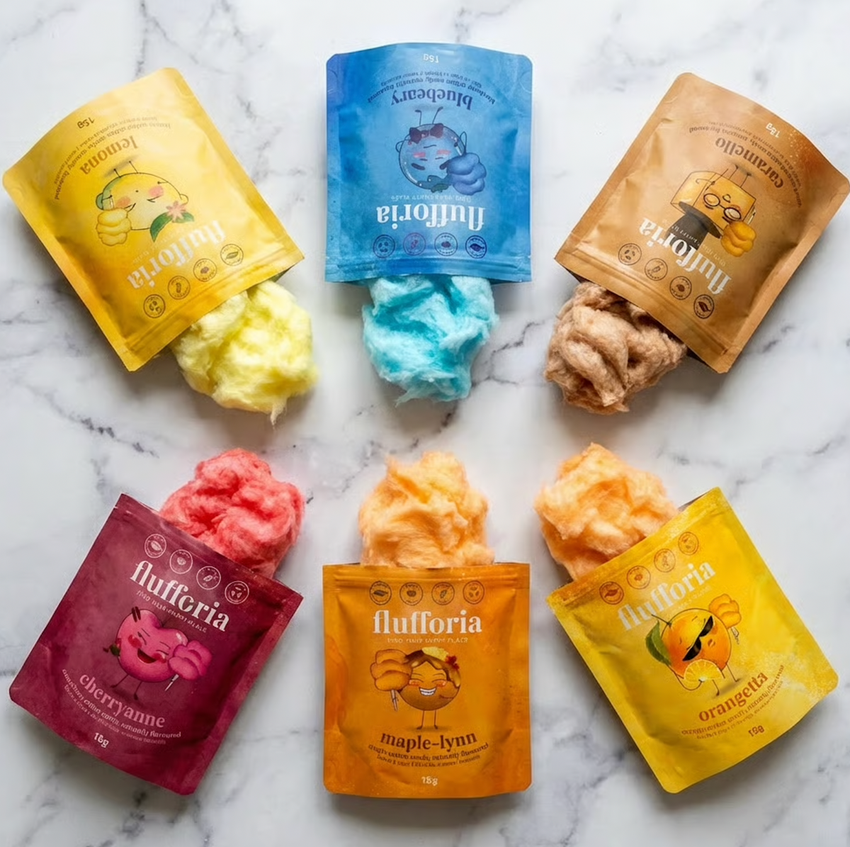 Caramello | Salted Caramel Cotton Candy | Organic + Natural