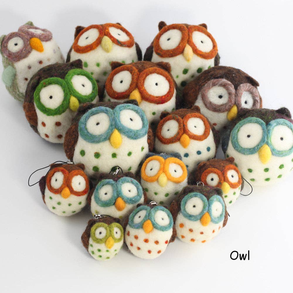 DIY Needle Felting Kit - Owl