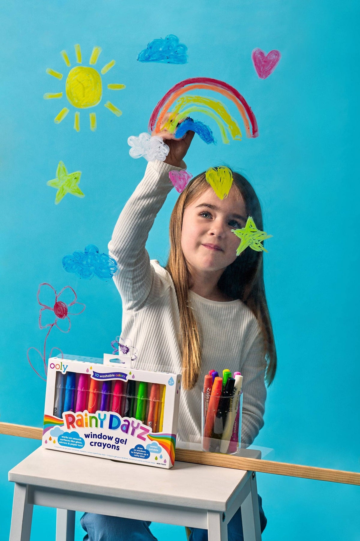 Rainy Dayz: Gel Crayons (Set of 10)