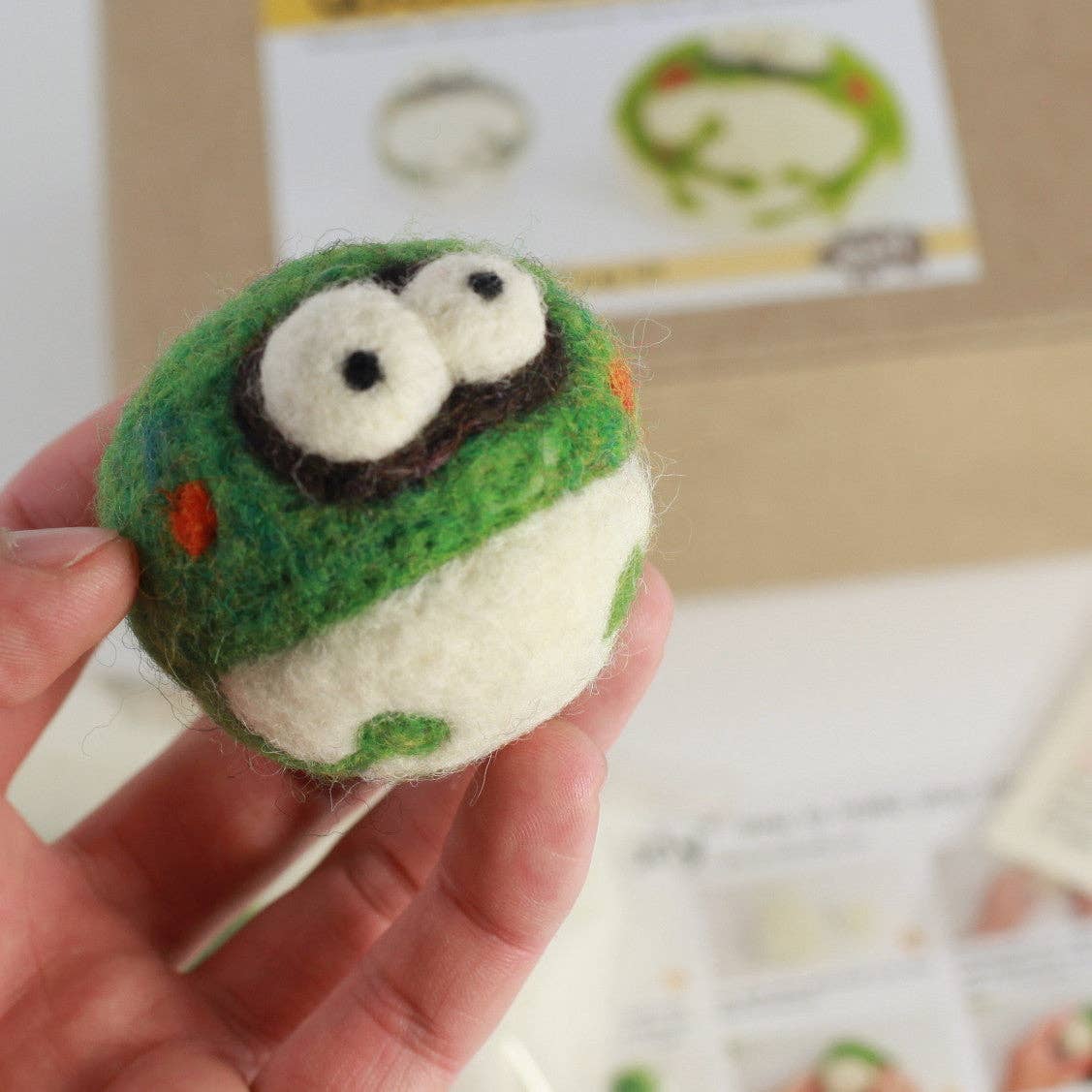DIY Needle Felting Kit – Frog