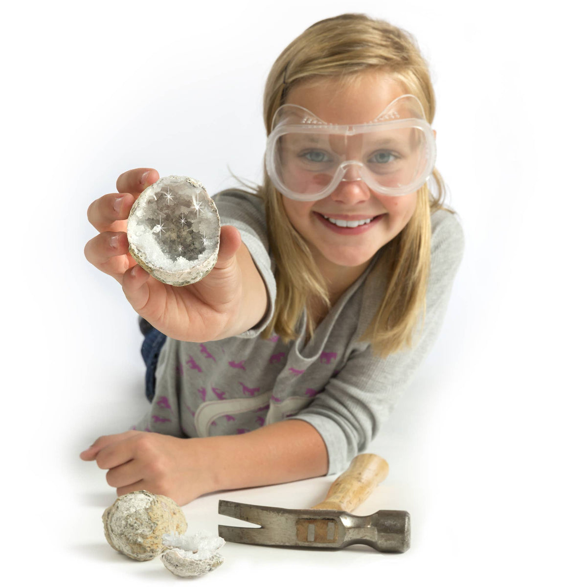 National Geographic Break Open 2 Geodes, Ages 8+