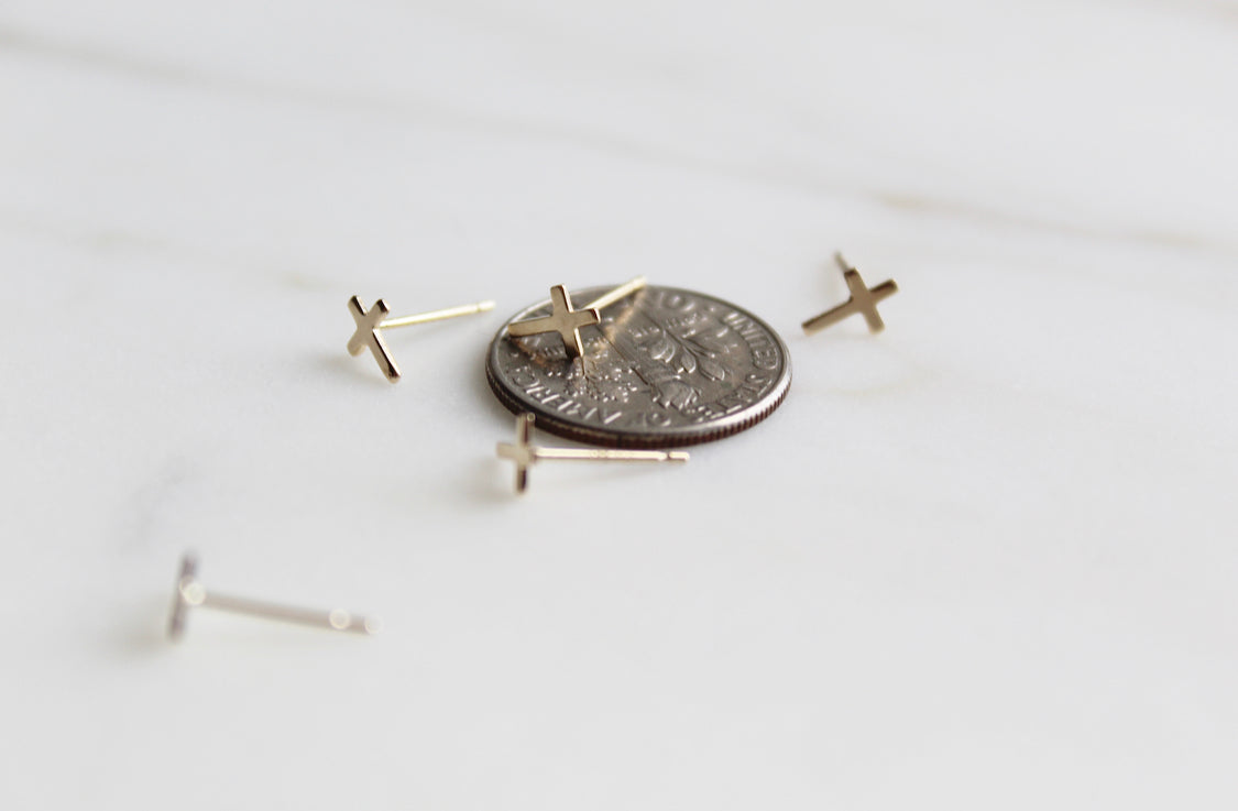 Cross Studs