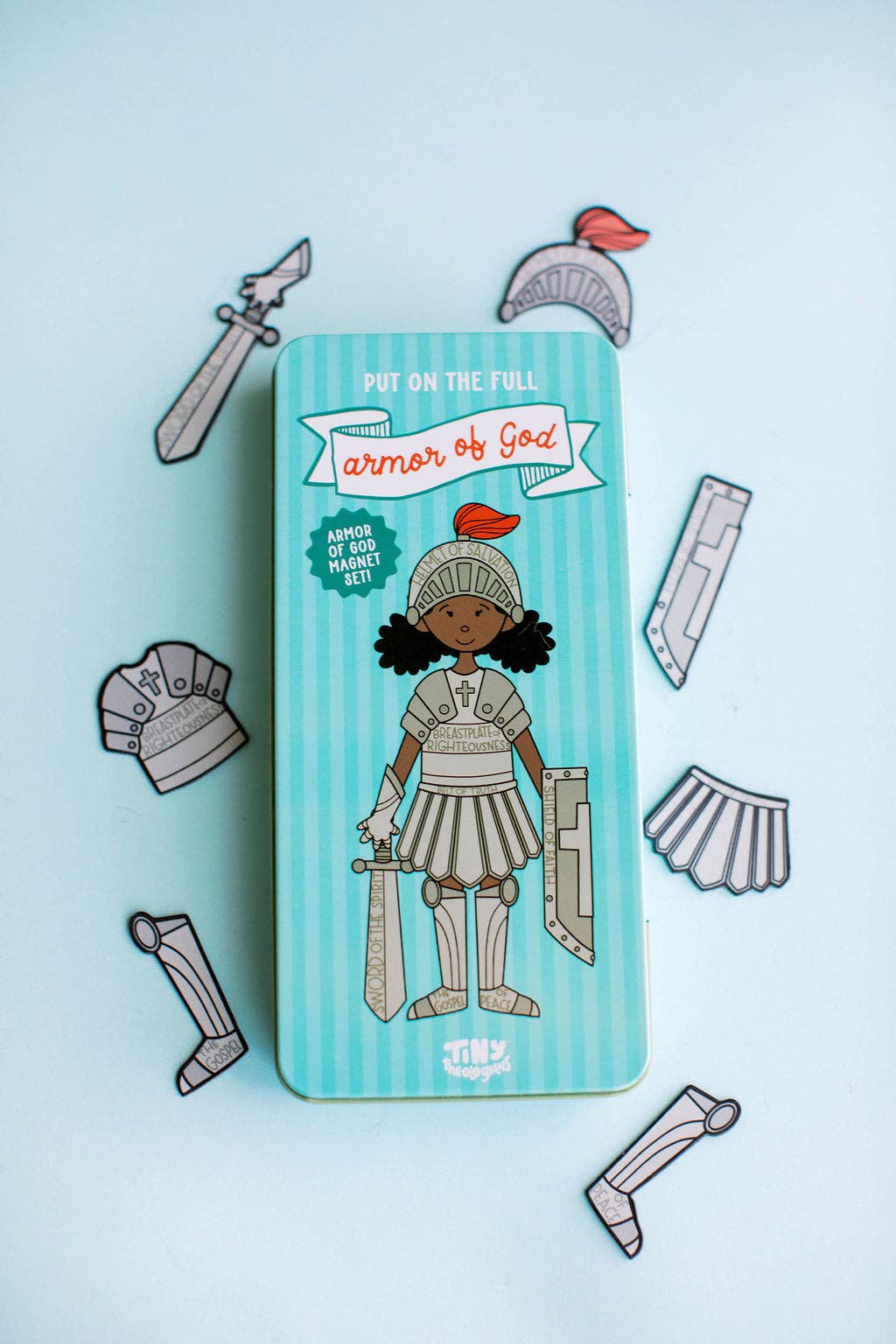 Armor of God Dress-Me Magnetic Tin
