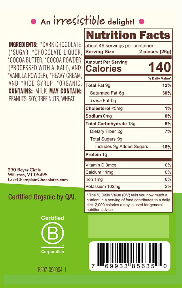 Easter Egg Dispenser, Dark Chocolate Truffle, Organic