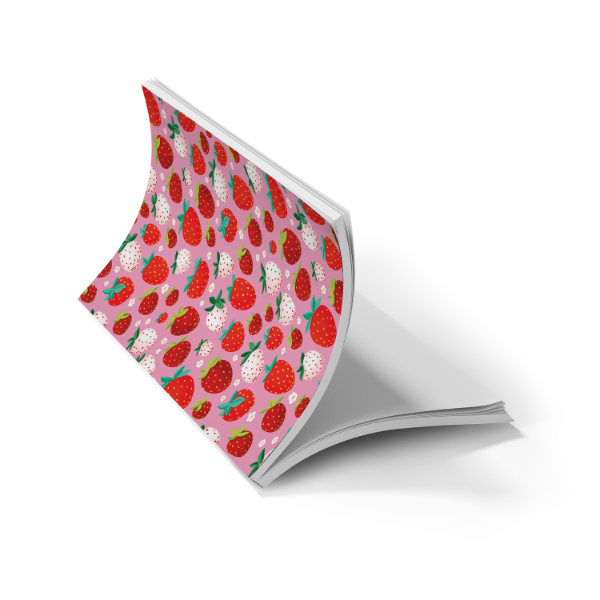 Berrylicious  Soft Touch Classic Layflat Notebook Journal