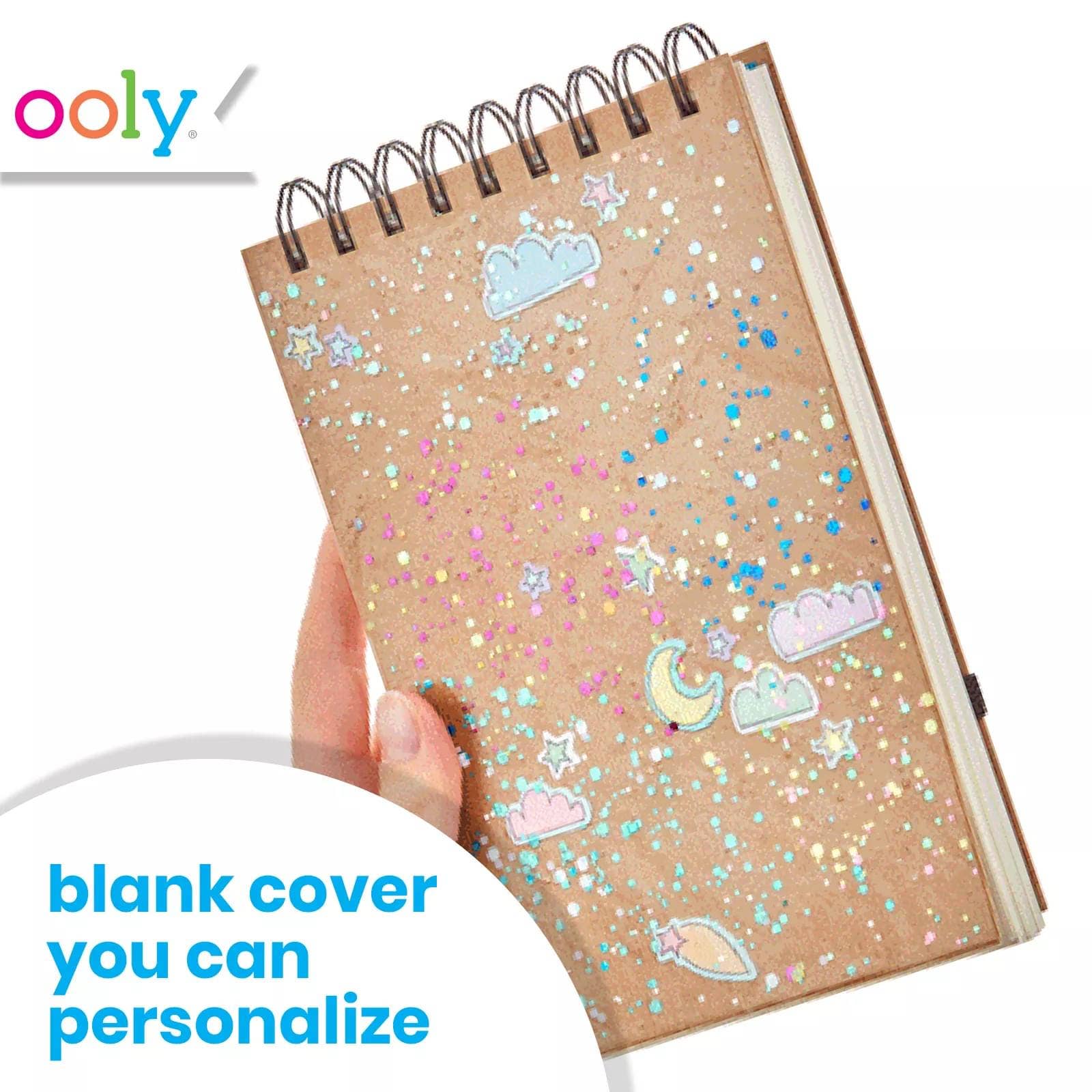 D.I.Y. Cover: White Paper Sketchbook (5" x 7.5";75 Pages)