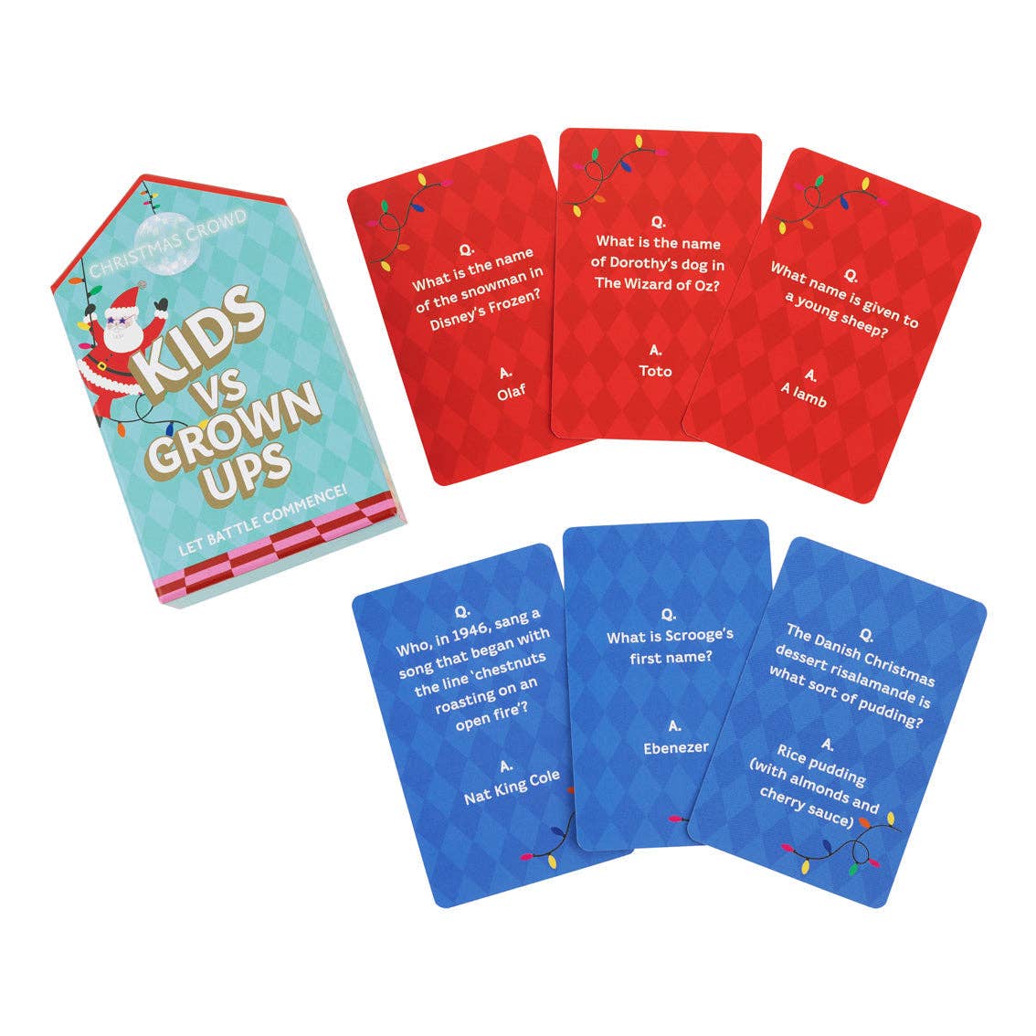 Santa! Kids vs Grown Ups Family Game