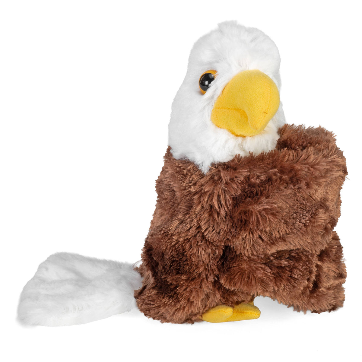 Huggers Bald Eagle Stuffed Animal 8"