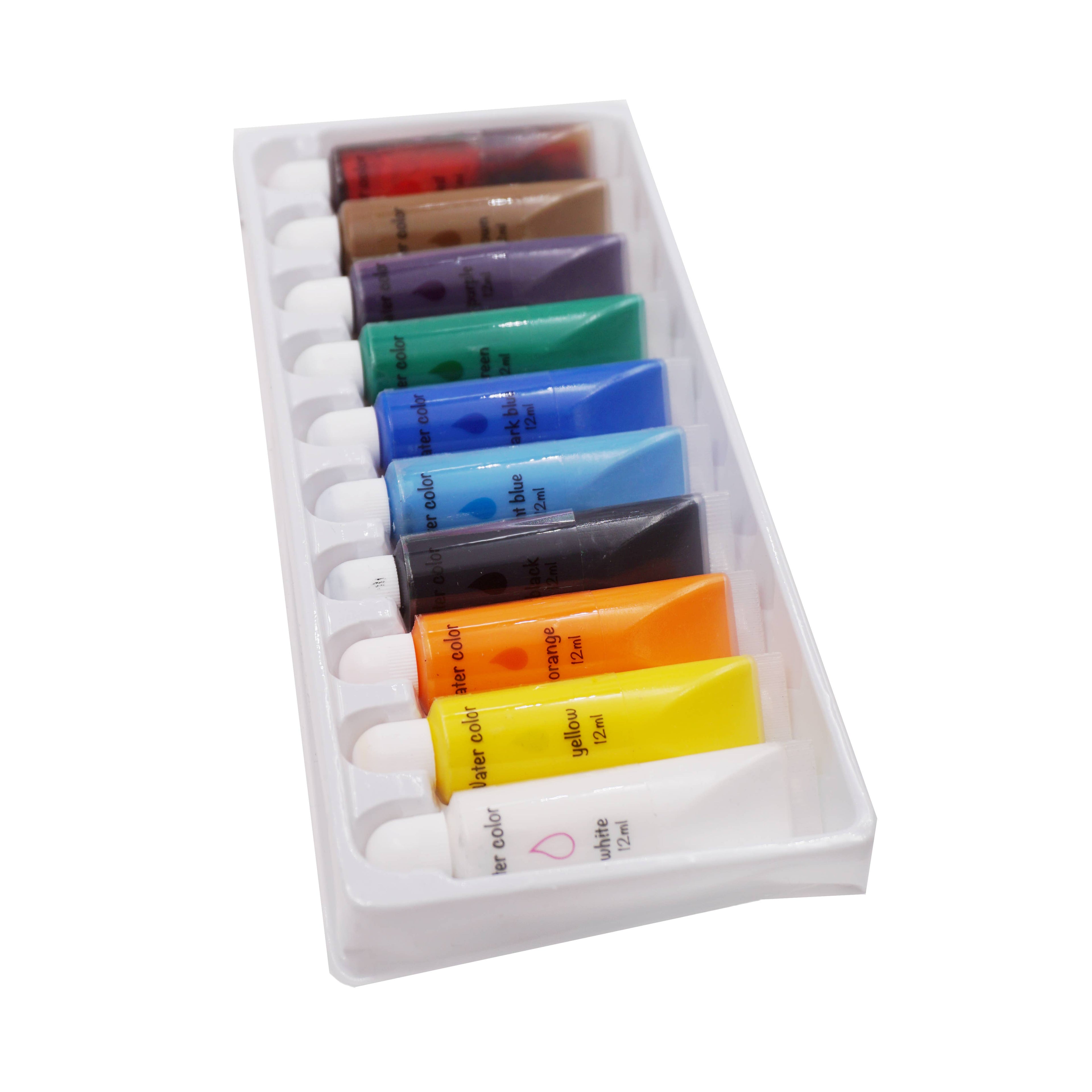 Watercolor Tube Set 12ml, 10-ct