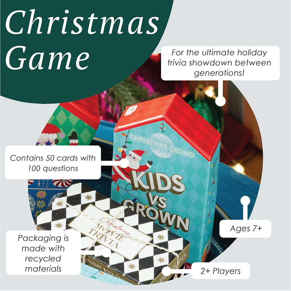 Santa! Kids vs Grown Ups Family Game
